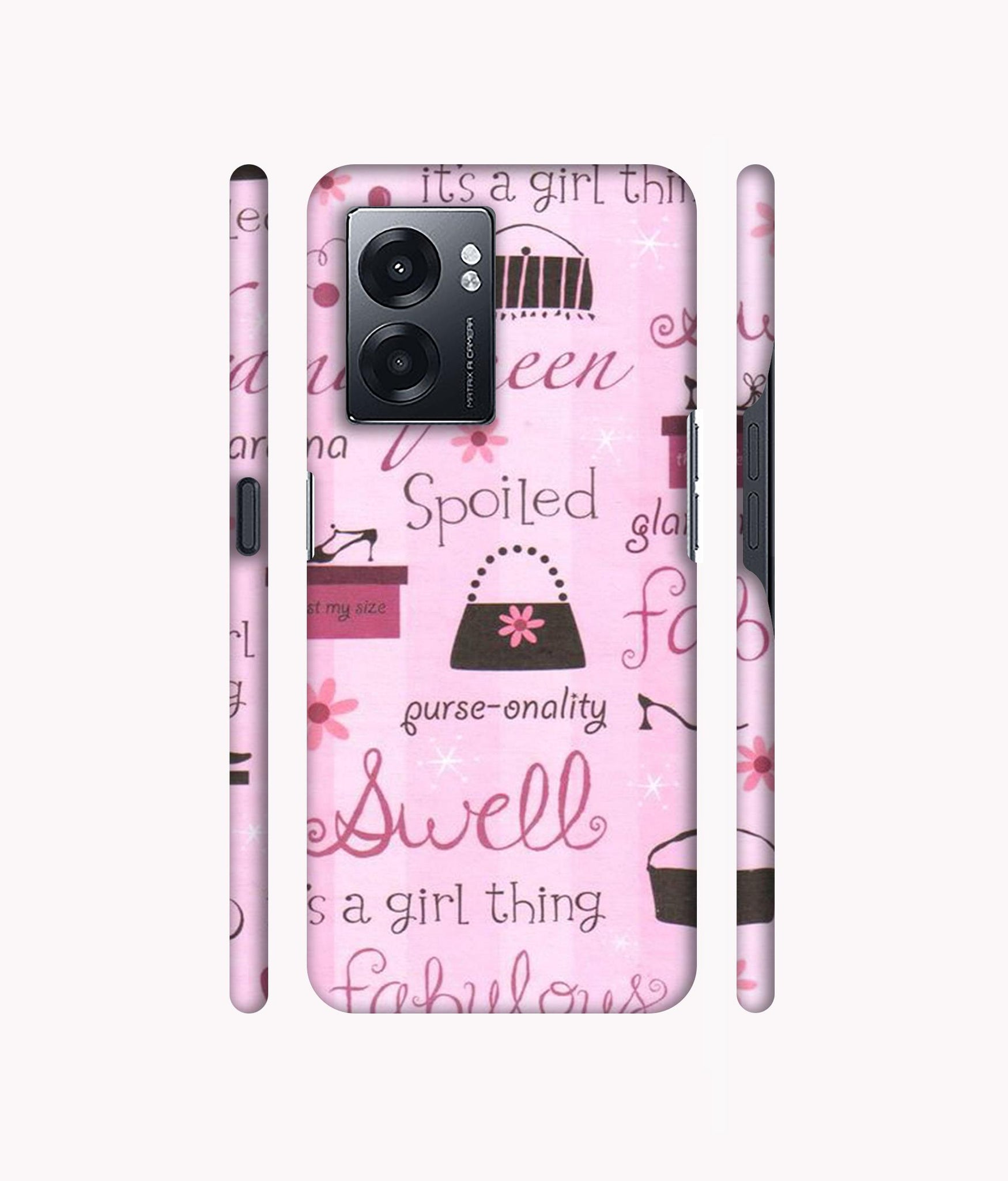 Its A Girl Thing Designer Hard Back Cover for Realme Narzo 50 5G / Oppo K10 5G / Oppo A57 5G