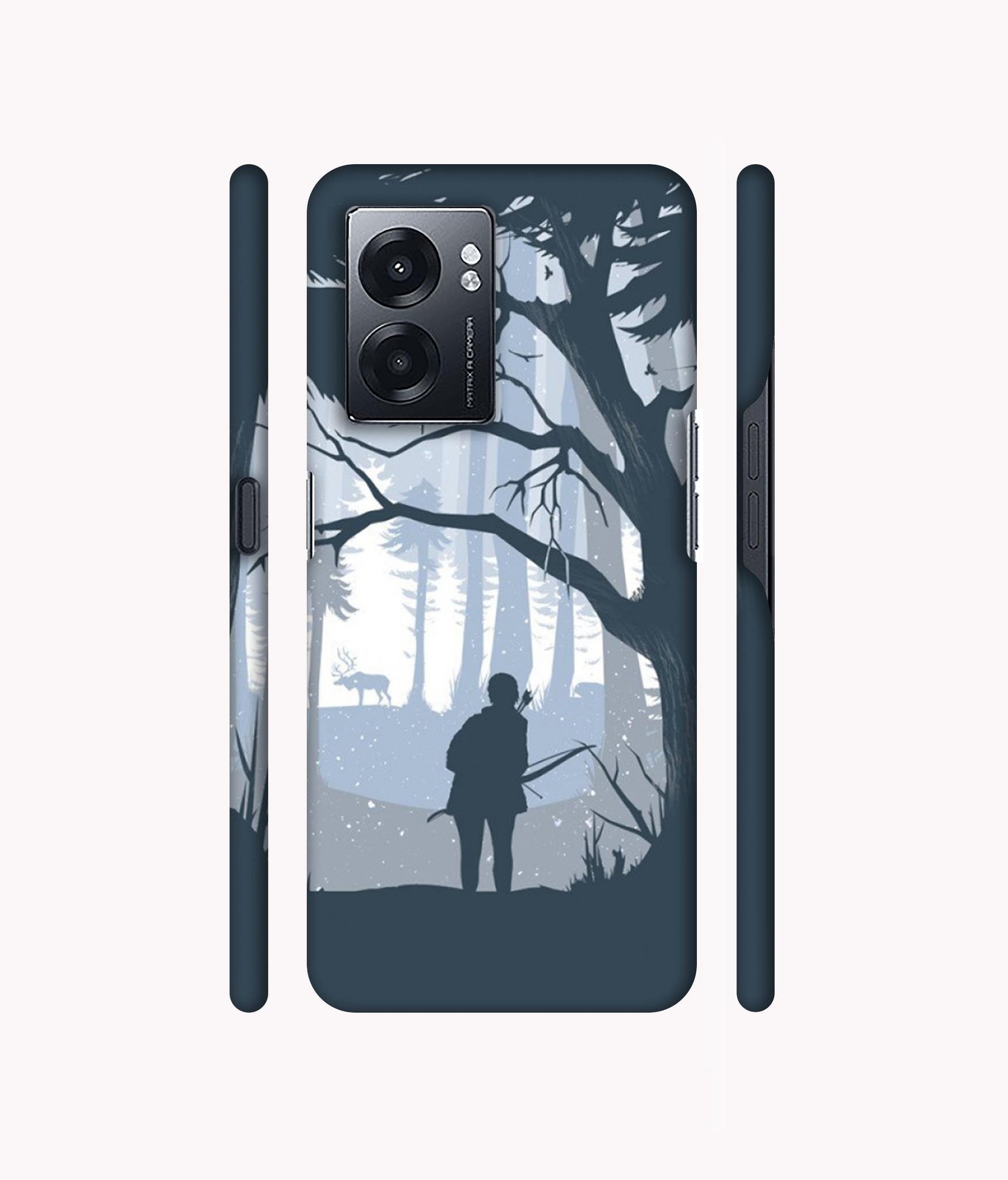 Hunter Designer Hard Back Cover for Realme Narzo 50 5G / Oppo K10 5G / Oppo A57 5G