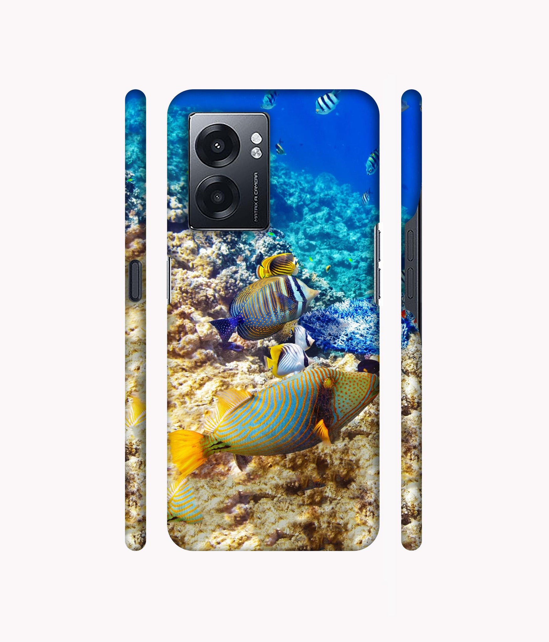 Underwater World Designer Hard Back Cover for Realme Narzo 50 5G / Oppo K10 5G / Oppo A57 5G