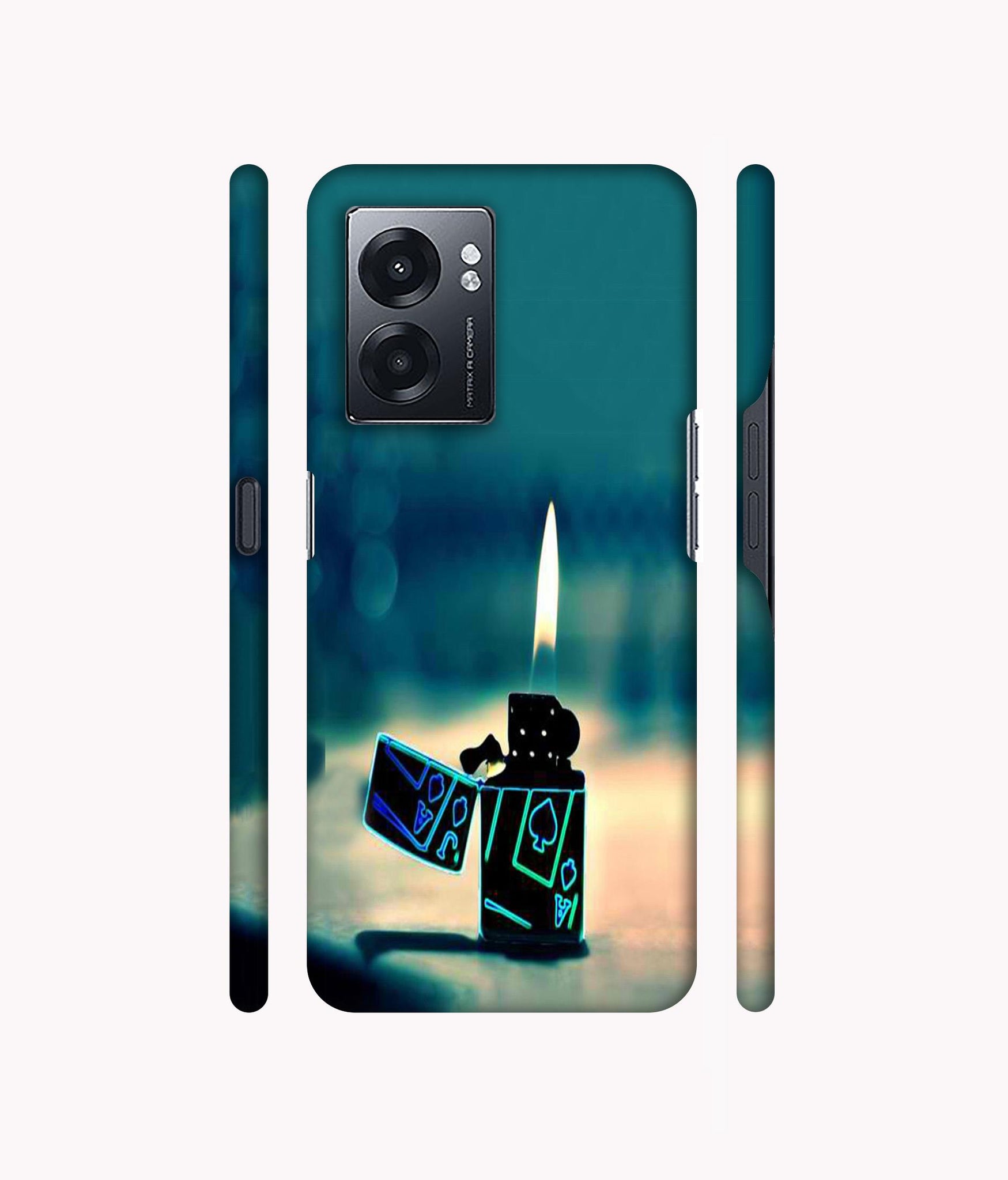 Cigrate Lighter Designer Hard Back Cover for Realme Narzo 50 5G / Oppo K10 5G / Oppo A57 5G