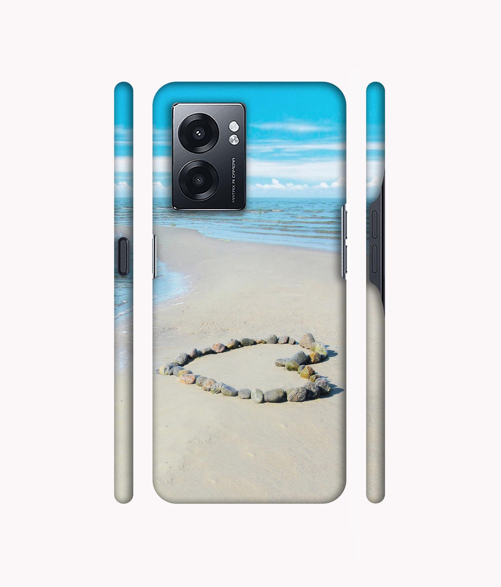 Stone Love Designer Hard Back Cover for Realme Narzo 50 5G / Oppo K10 5G / Oppo A57 5G