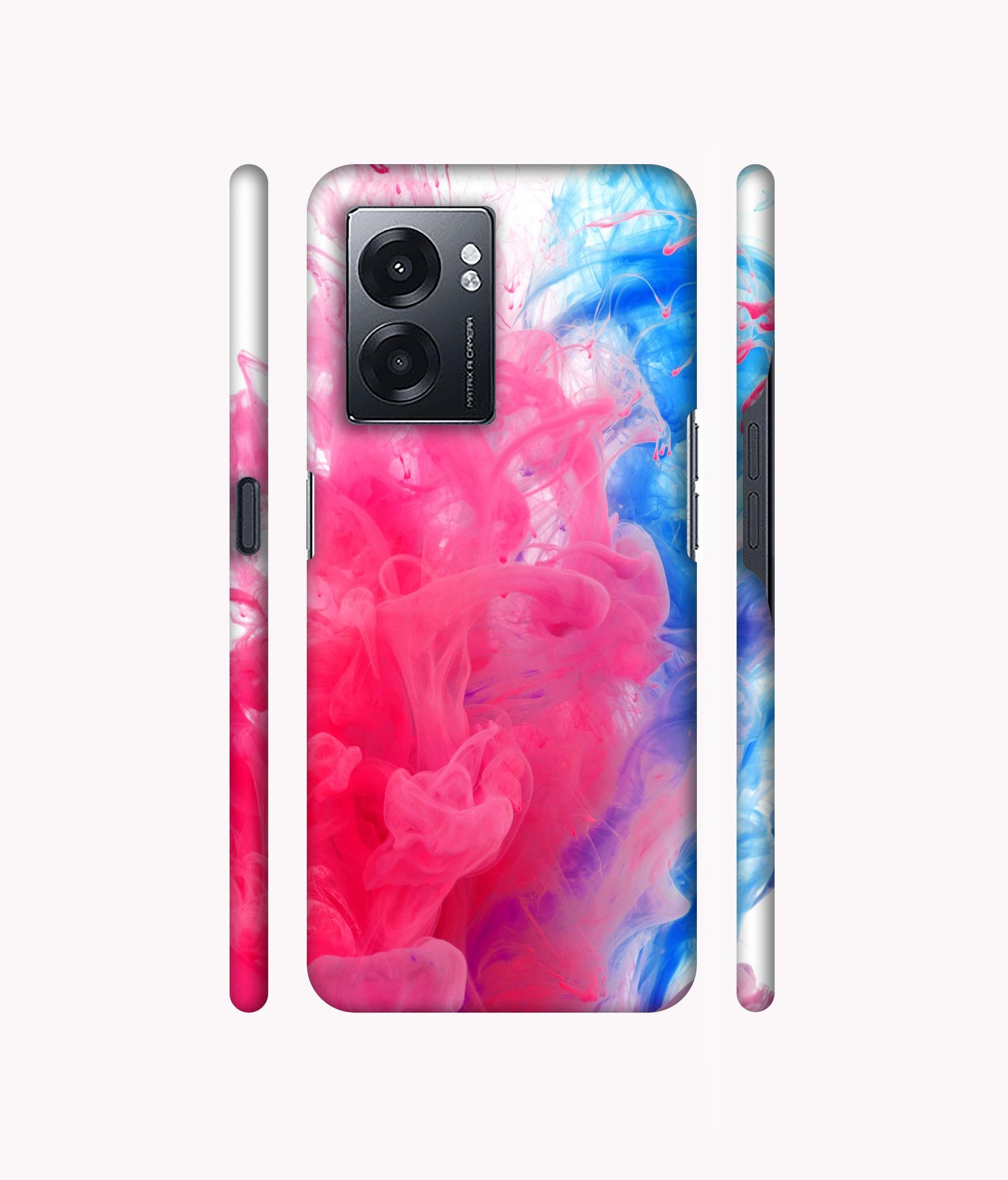 Fractal Paint Designer Hard Back Cover for Realme Narzo 50 5G / Oppo K10 5G / Oppo A57 5G
