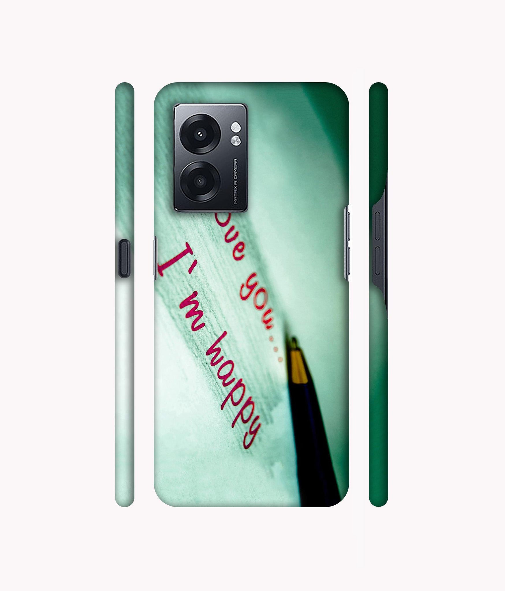 Love Quote Designer Hard Back Cover for Realme Narzo 50 5G / Oppo K10 5G / Oppo A57 5G