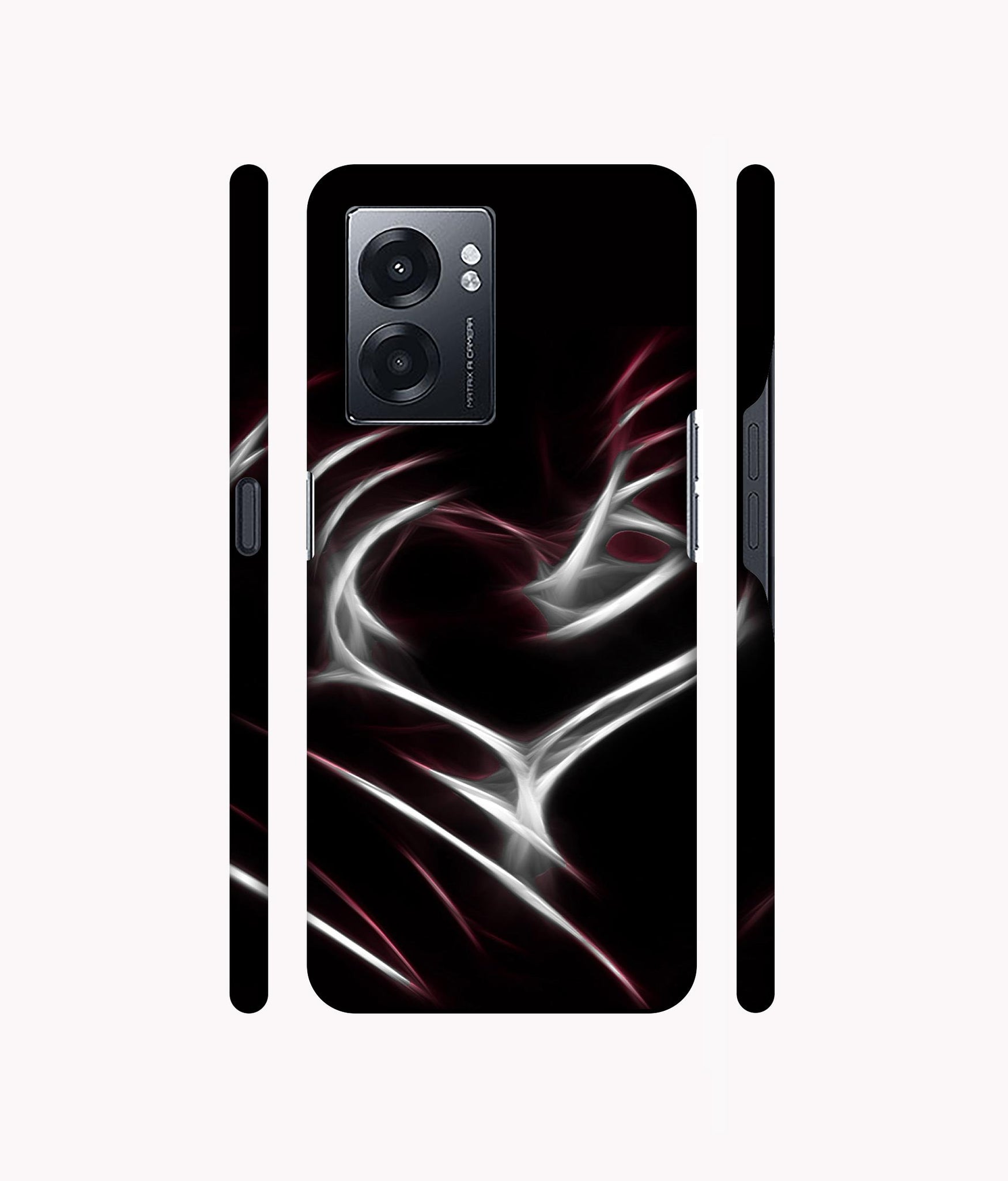 Heart Line Designer Hard Back Cover for Realme Narzo 50 5G / Oppo K10 5G / Oppo A57 5G