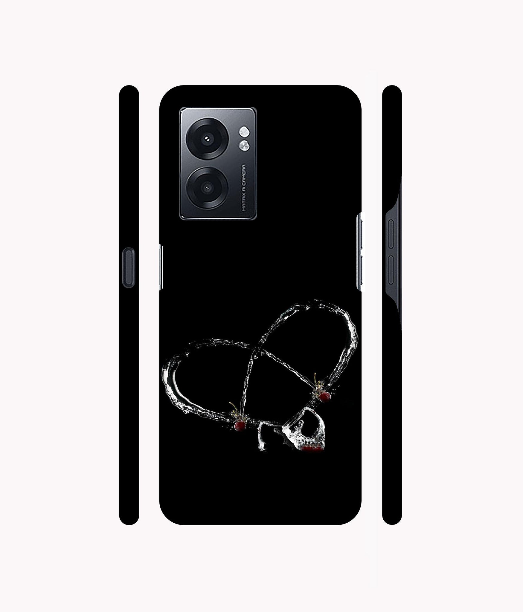 Heart Wine Designer Hard Back Cover for Realme Narzo 50 5G / Oppo K10 5G / Oppo A57 5G