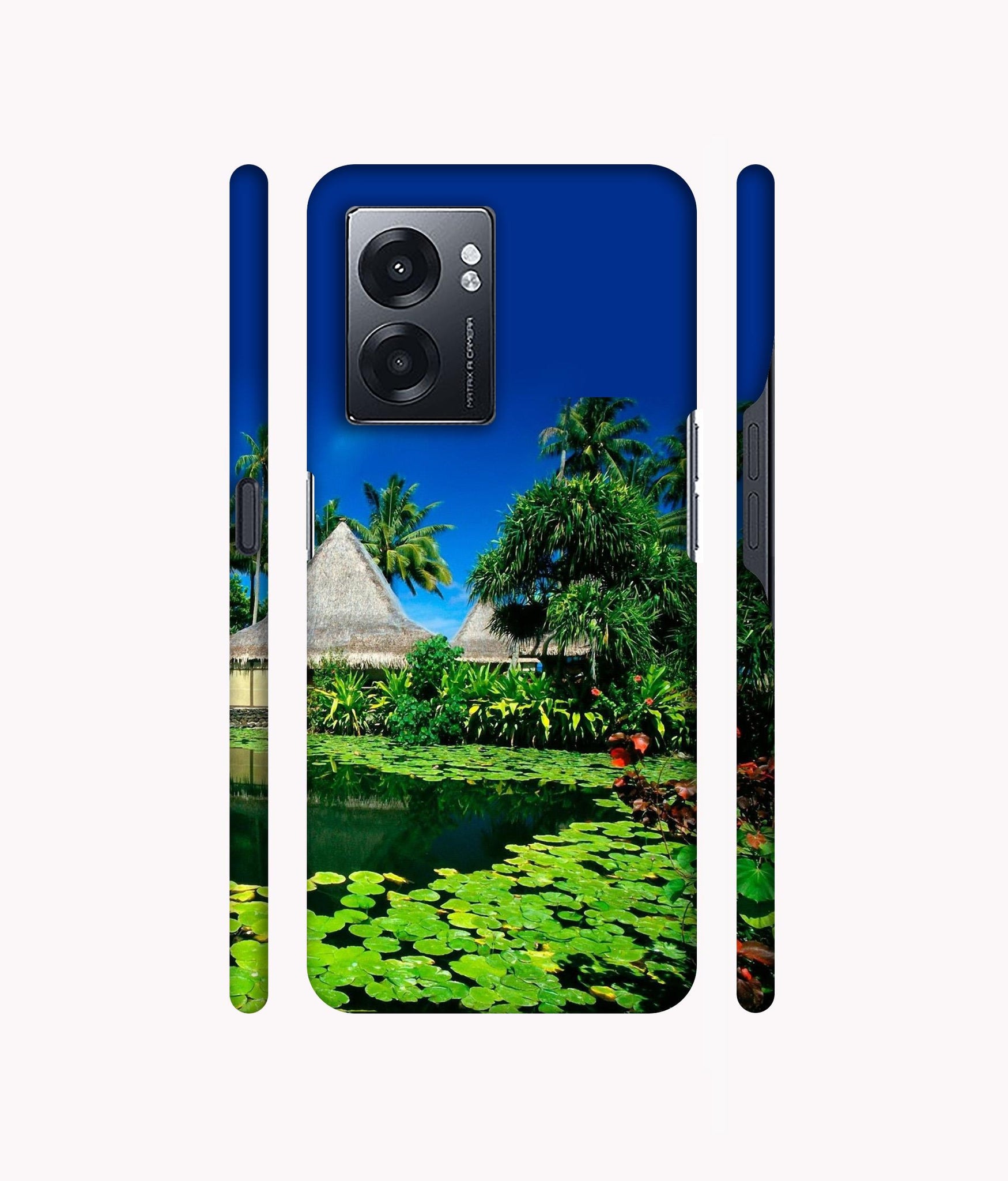Tropics Water Designer Hard Back Cover for Realme Narzo 50 5G / Oppo K10 5G / Oppo A57 5G