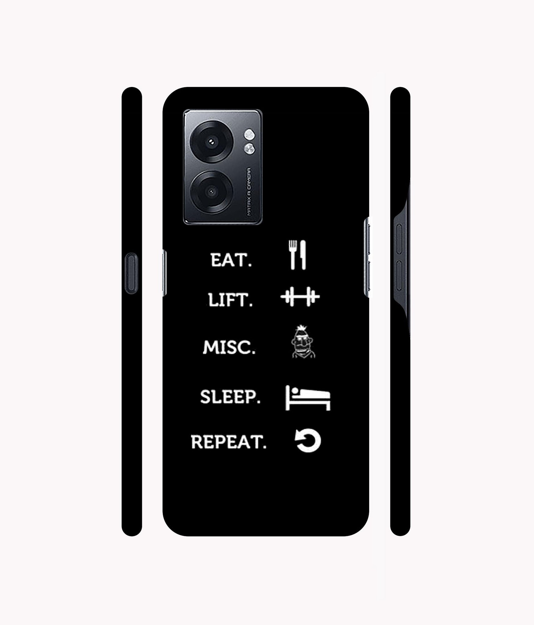 Life Tool Quote Designer Hard Back Cover for Realme Narzo 50 5G / Oppo K10 5G / Oppo A57 5G