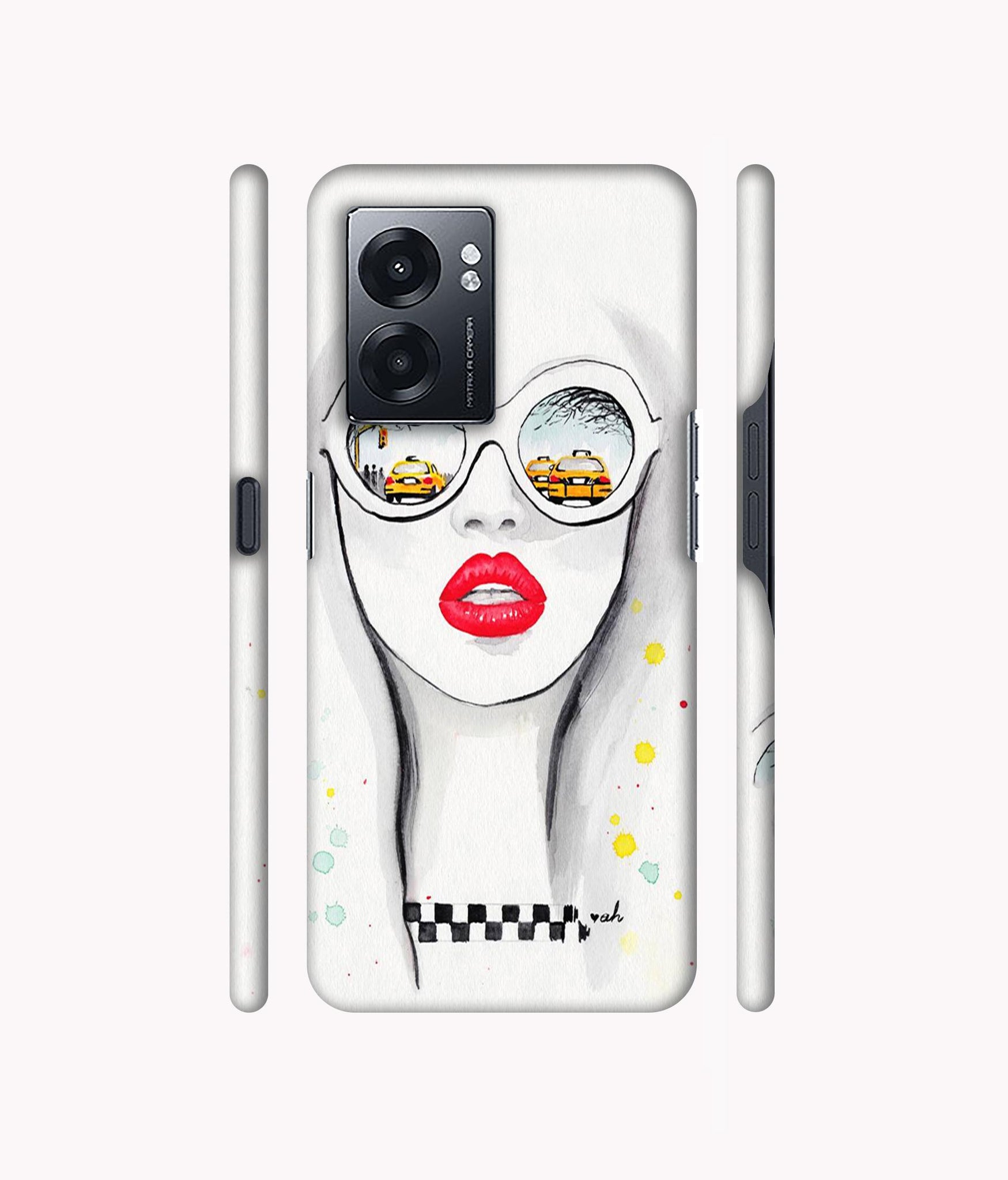 Girl Designer Hard Back Cover for Realme Narzo 50 5G / Oppo K10 5G / Oppo A57 5G
