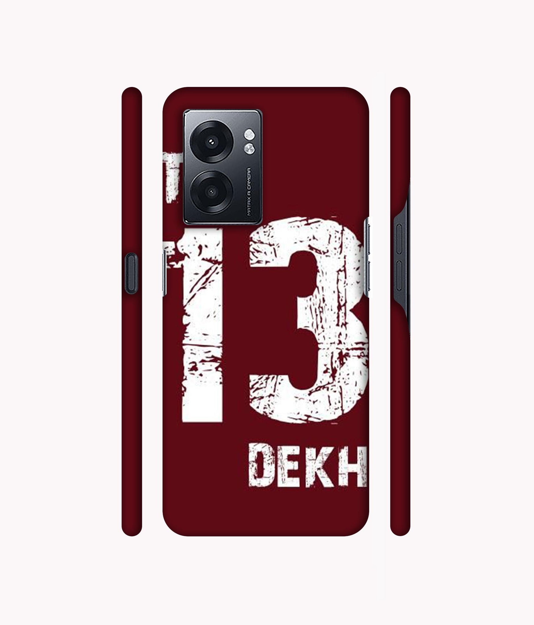 Tu 13 Dekh Designer Hard Back Cover for Realme Narzo 50 5G / Oppo K10 5G / Oppo A57 5G