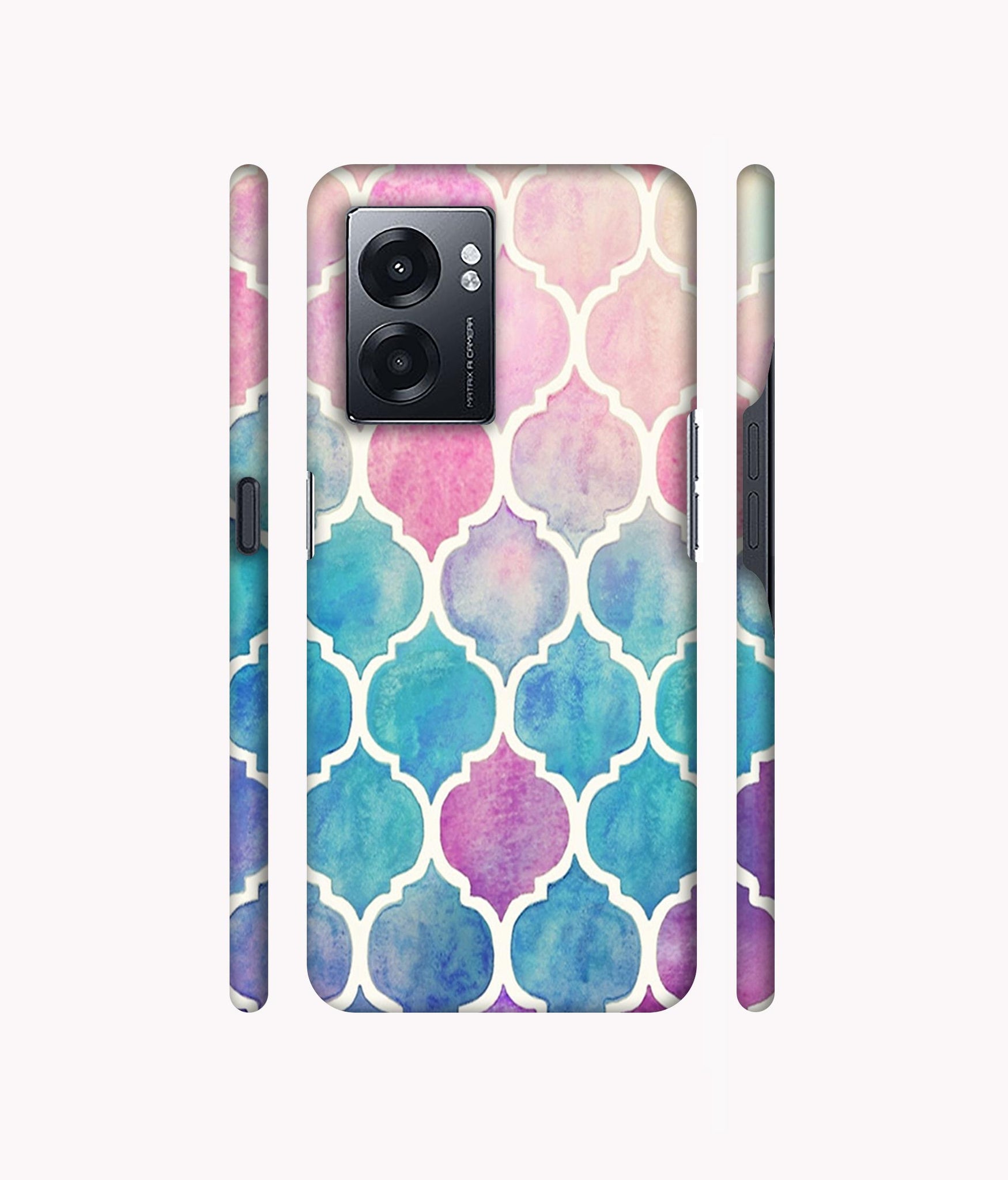 Patterns Art Designer Hard Back Cover for Realme Narzo 50 5G / Oppo K10 5G / Oppo A57 5G