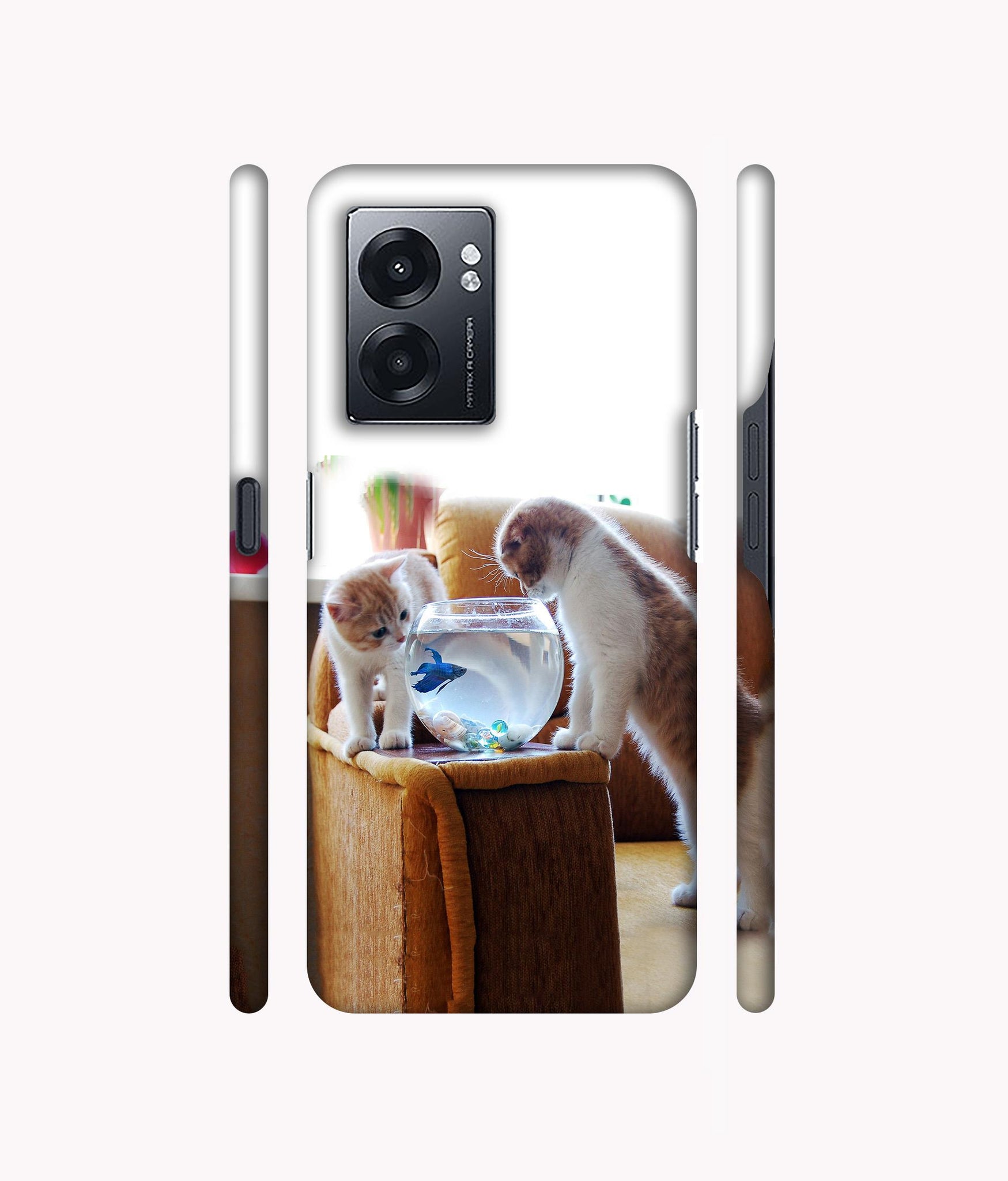 Quotes Tumbler Designer Hard Back Cover for Realme Narzo 50 5G / Oppo K10 5G / Oppo A57 5G