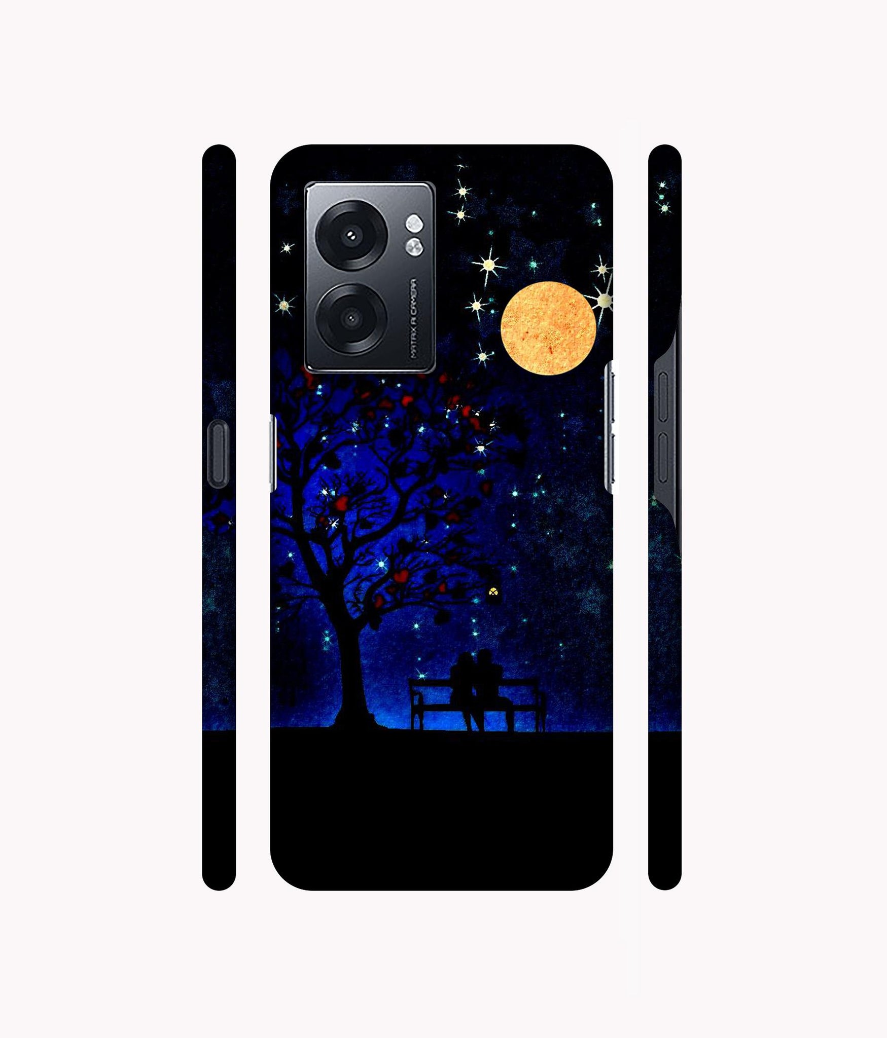Blue Sky Designer Hard Back Cover for Realme Narzo 50 5G / Oppo K10 5G / Oppo A57 5G