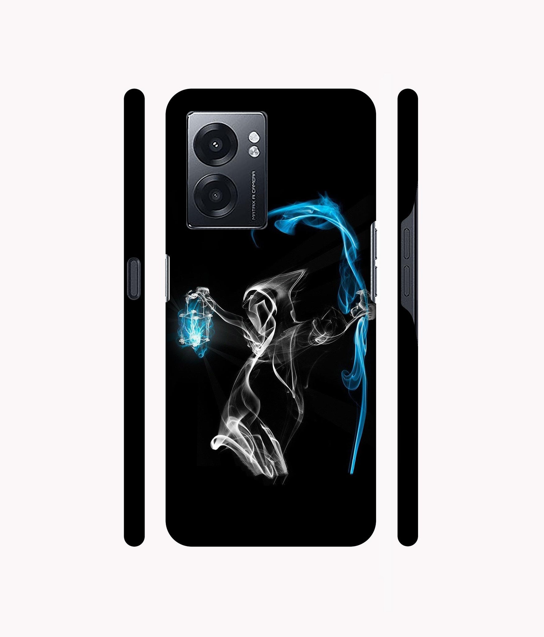 3D Skull Designer Hard Back Cover for Realme Narzo 50 5G / Oppo K10 5G / Oppo A57 5G