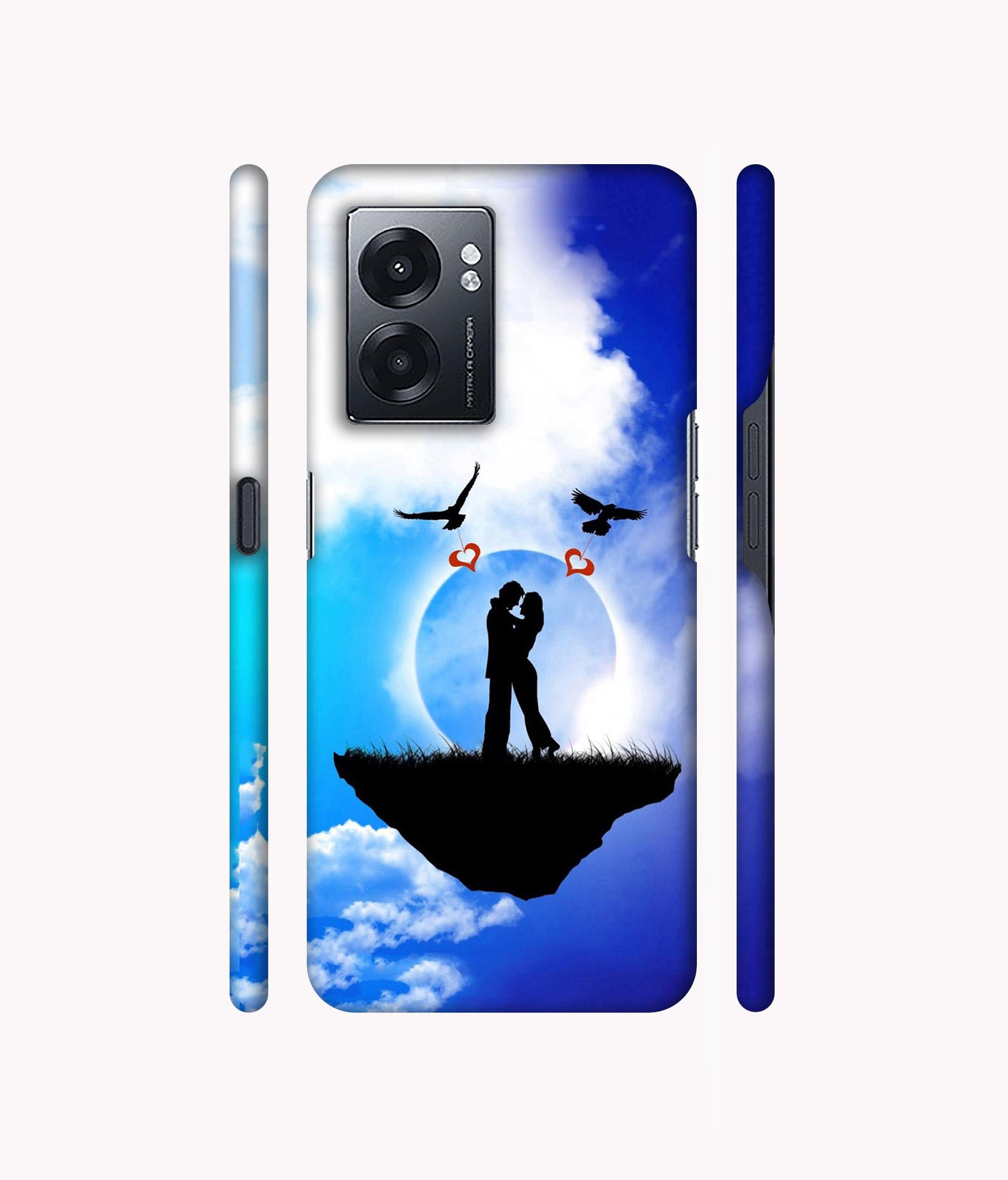 Flying Love Designer Hard Back Cover for Realme Narzo 50 5G / Oppo K10 5G / Oppo A57 5G