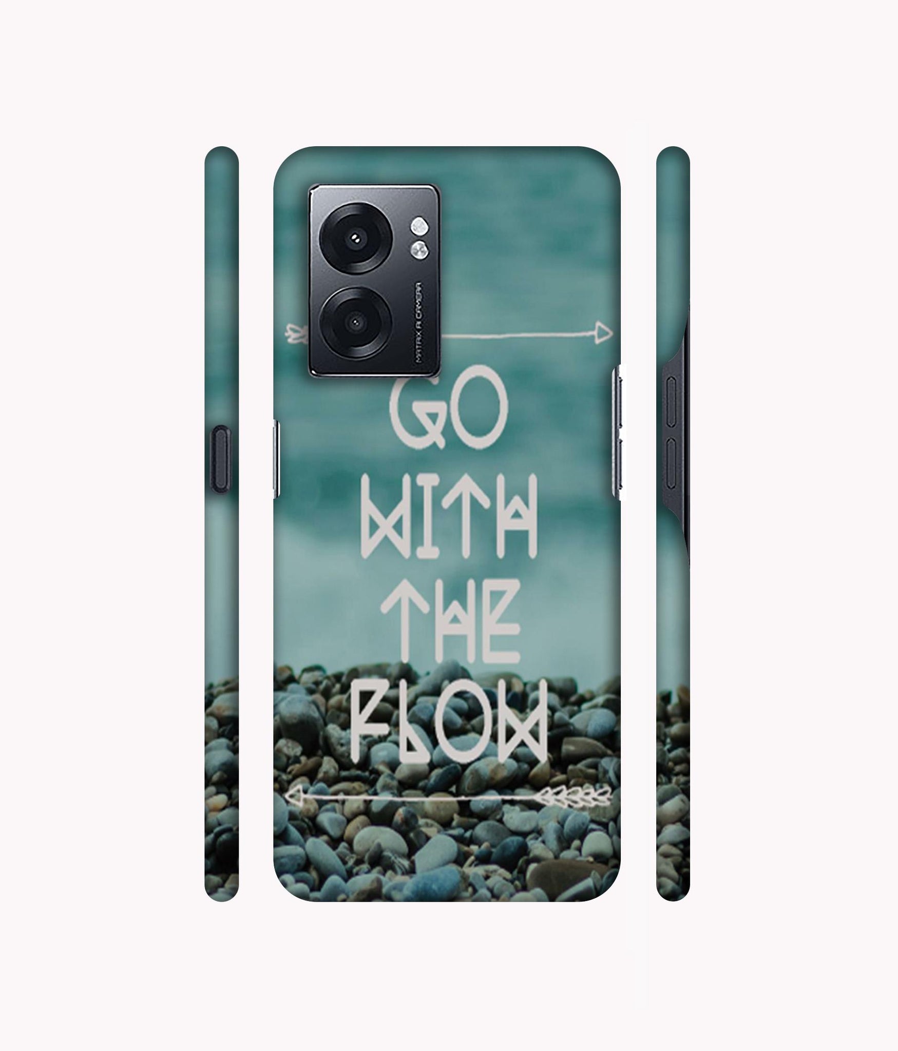 Arrow Designer Hard Back Cover for Realme Narzo 50 5G / Oppo K10 5G / Oppo A57 5G