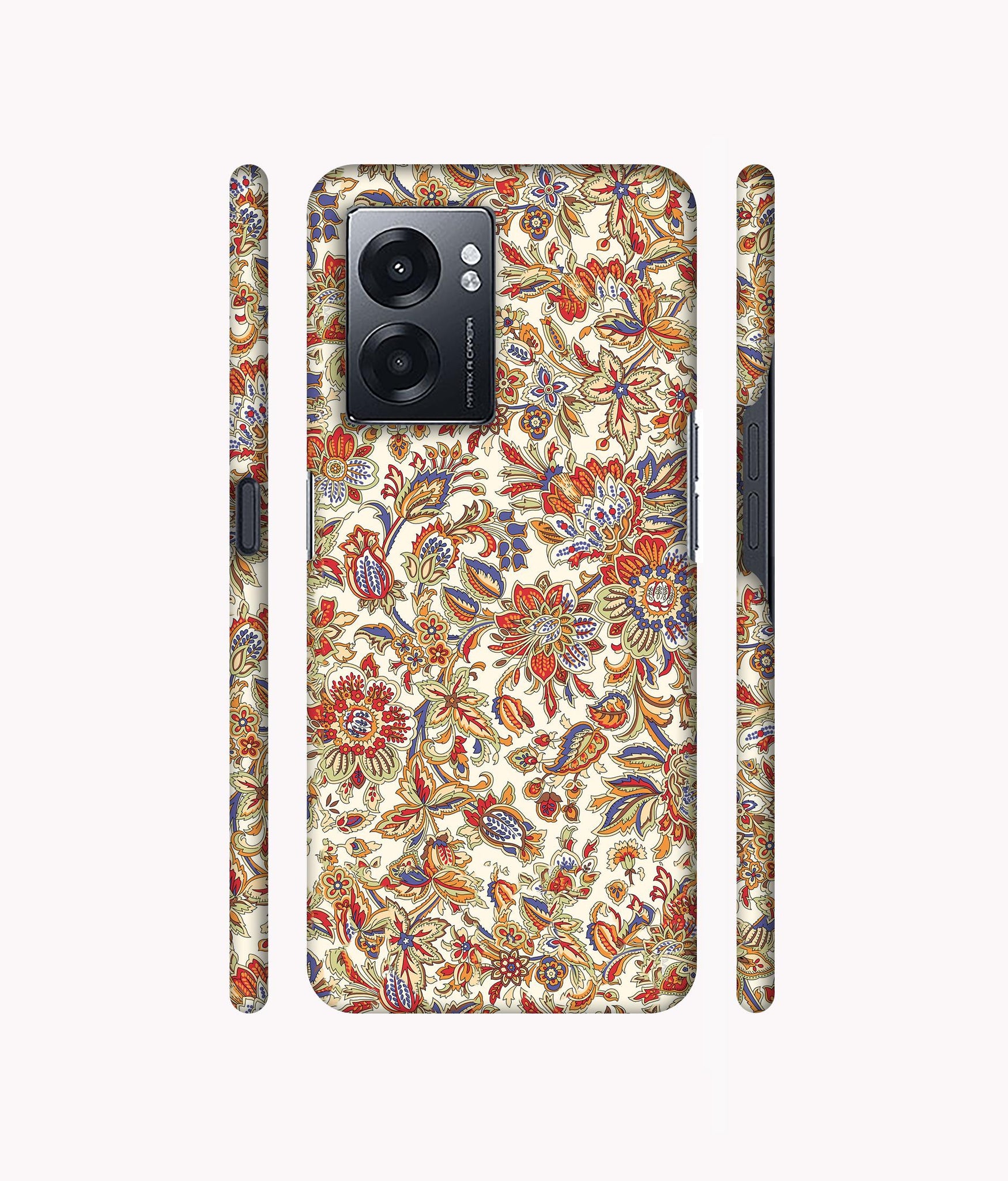 Floral Designer Hard Back Cover for Realme Narzo 50 5G / Oppo K10 5G / Oppo A57 5G