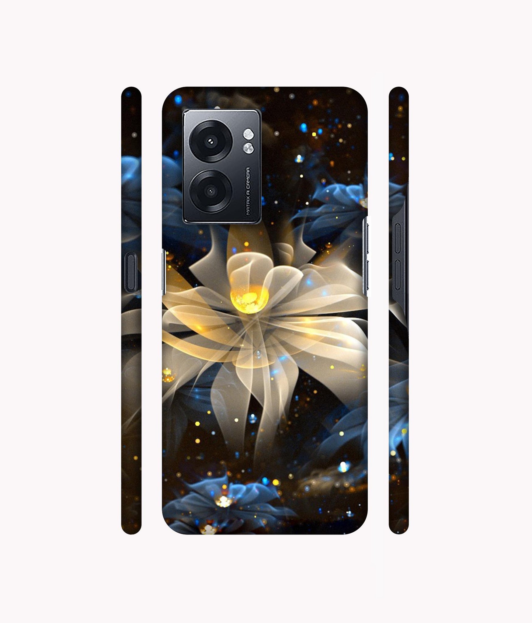 Art Flower Designer Hard Back Cover for Realme Narzo 50 5G / Oppo K10 5G / Oppo A57 5G