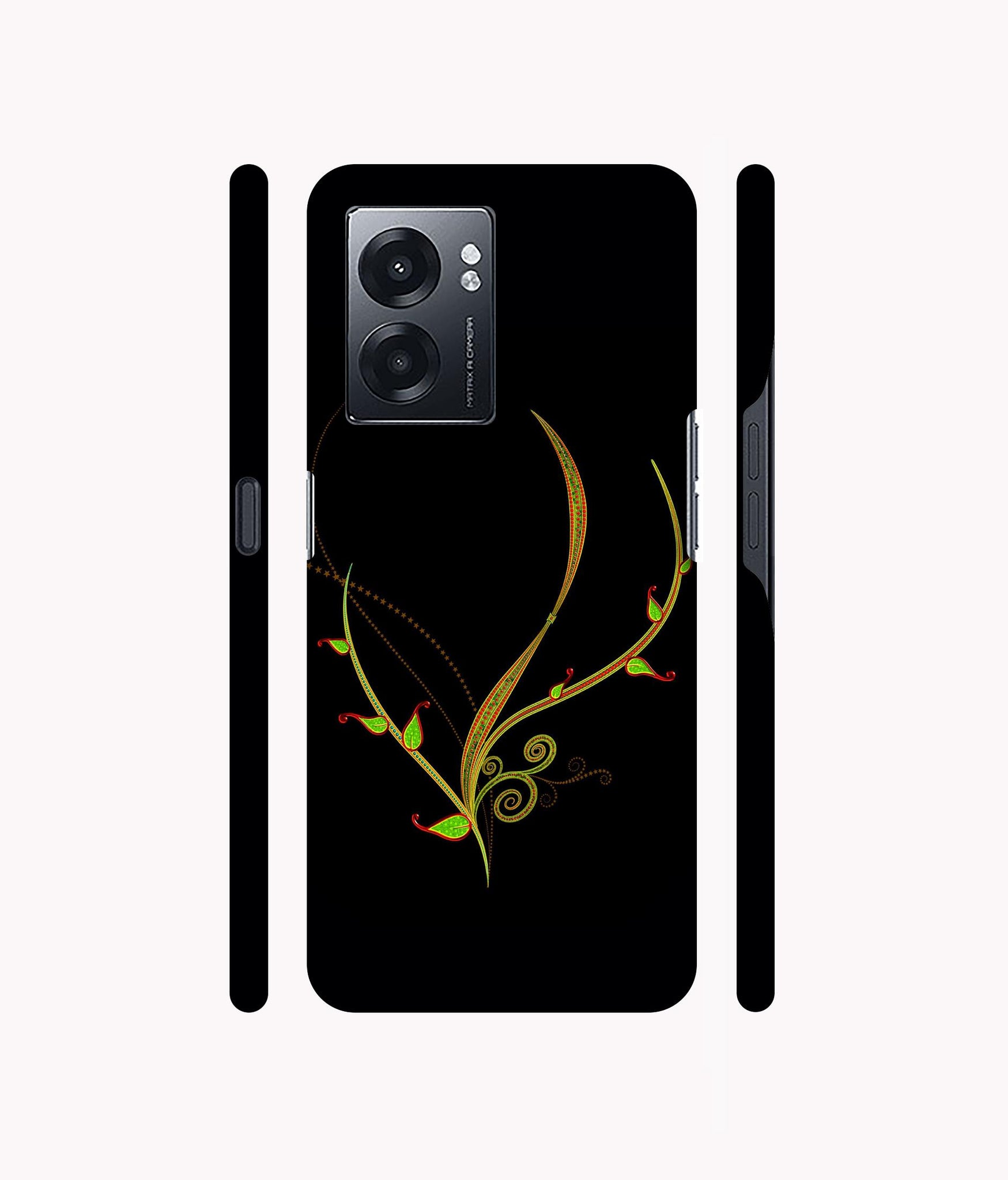 Yellow Pattern Designer Hard Back Cover for Realme Narzo 50 5G / Oppo K10 5G / Oppo A57 5G