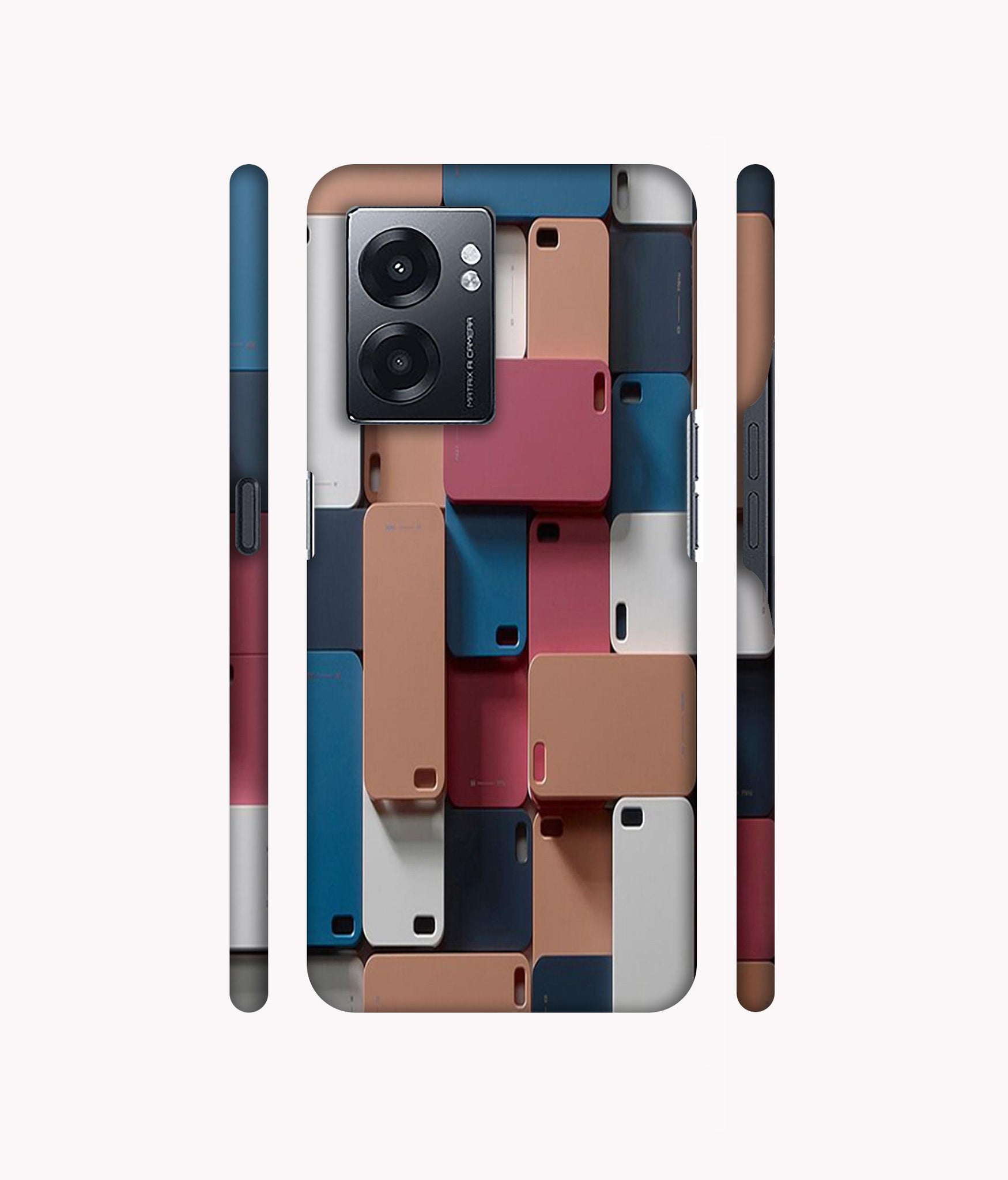 Mobile Cover Designer Hard Back Cover for Realme Narzo 50 5G / Oppo K10 5G / Oppo A57 5G