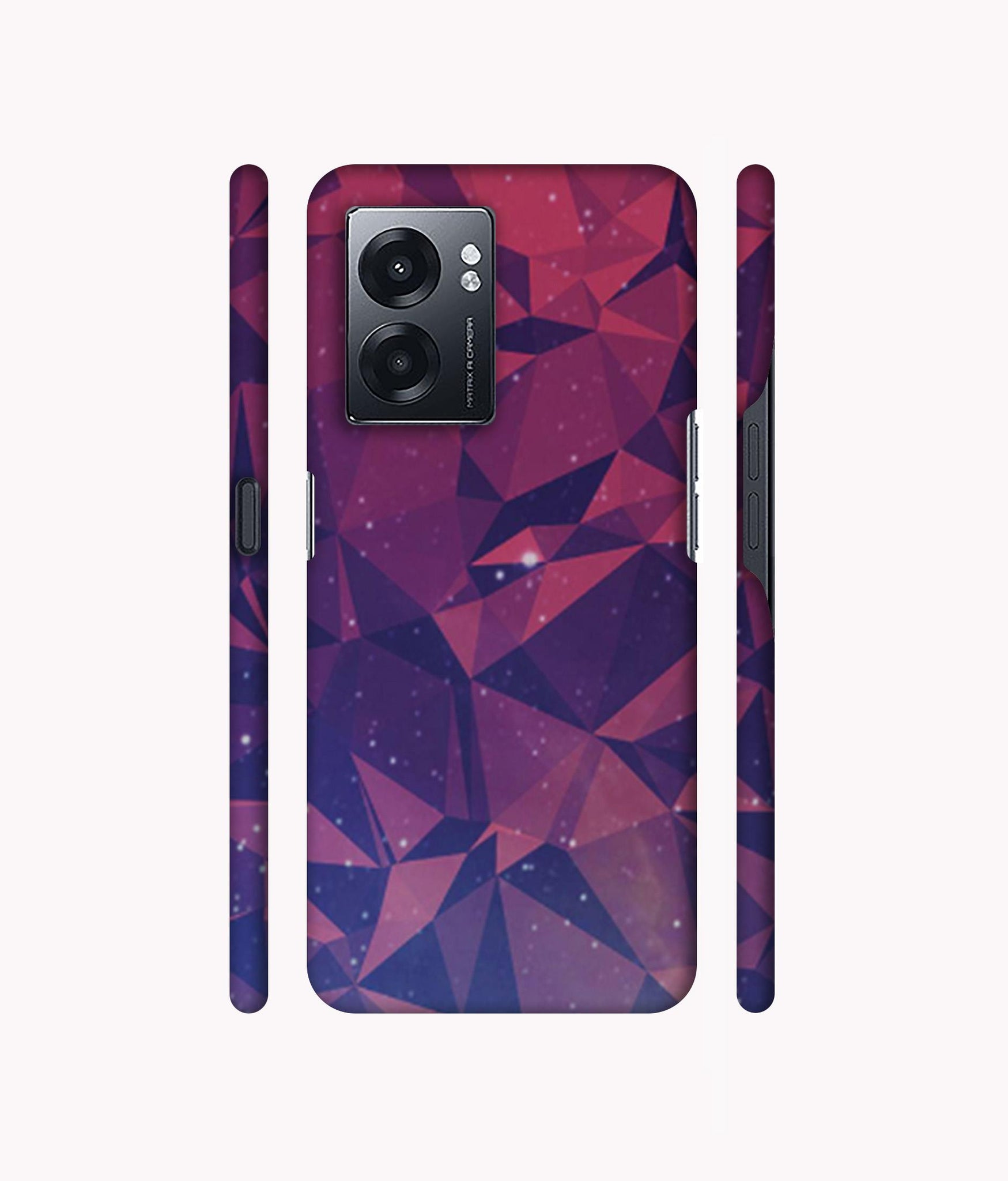 Bad Color Shape Designer Hard Back Cover for Realme Narzo 50 5G / Oppo K10 5G / Oppo A57 5G