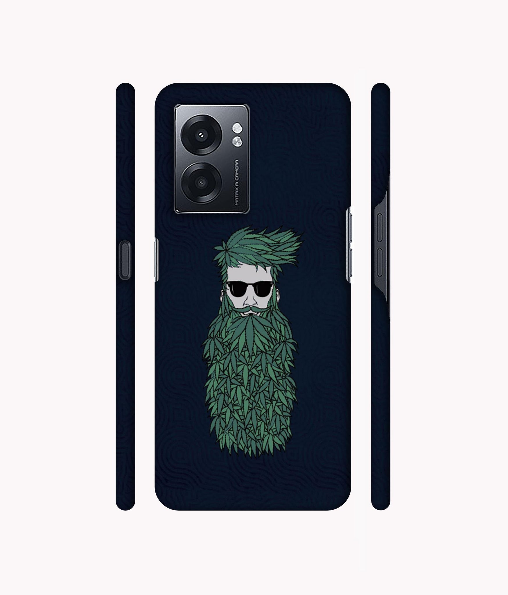 Beard Man Designer Hard Back Cover for Realme Narzo 50 5G / Oppo K10 5G / Oppo A57 5G