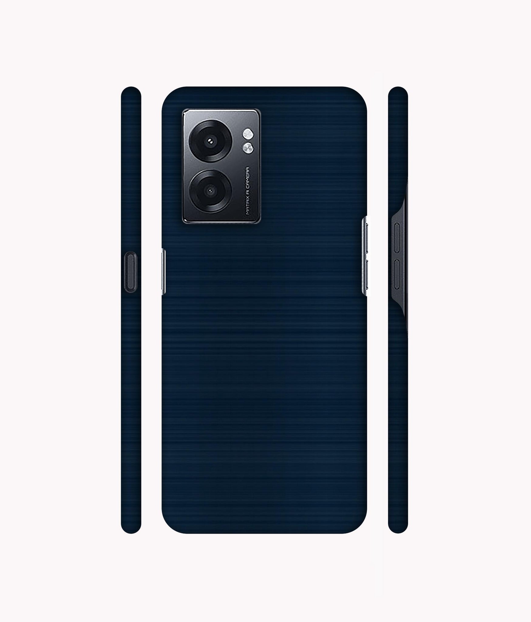 Blue Line Designer Hard Back Cover for Realme Narzo 50 5G / Oppo K10 5G / Oppo A57 5G