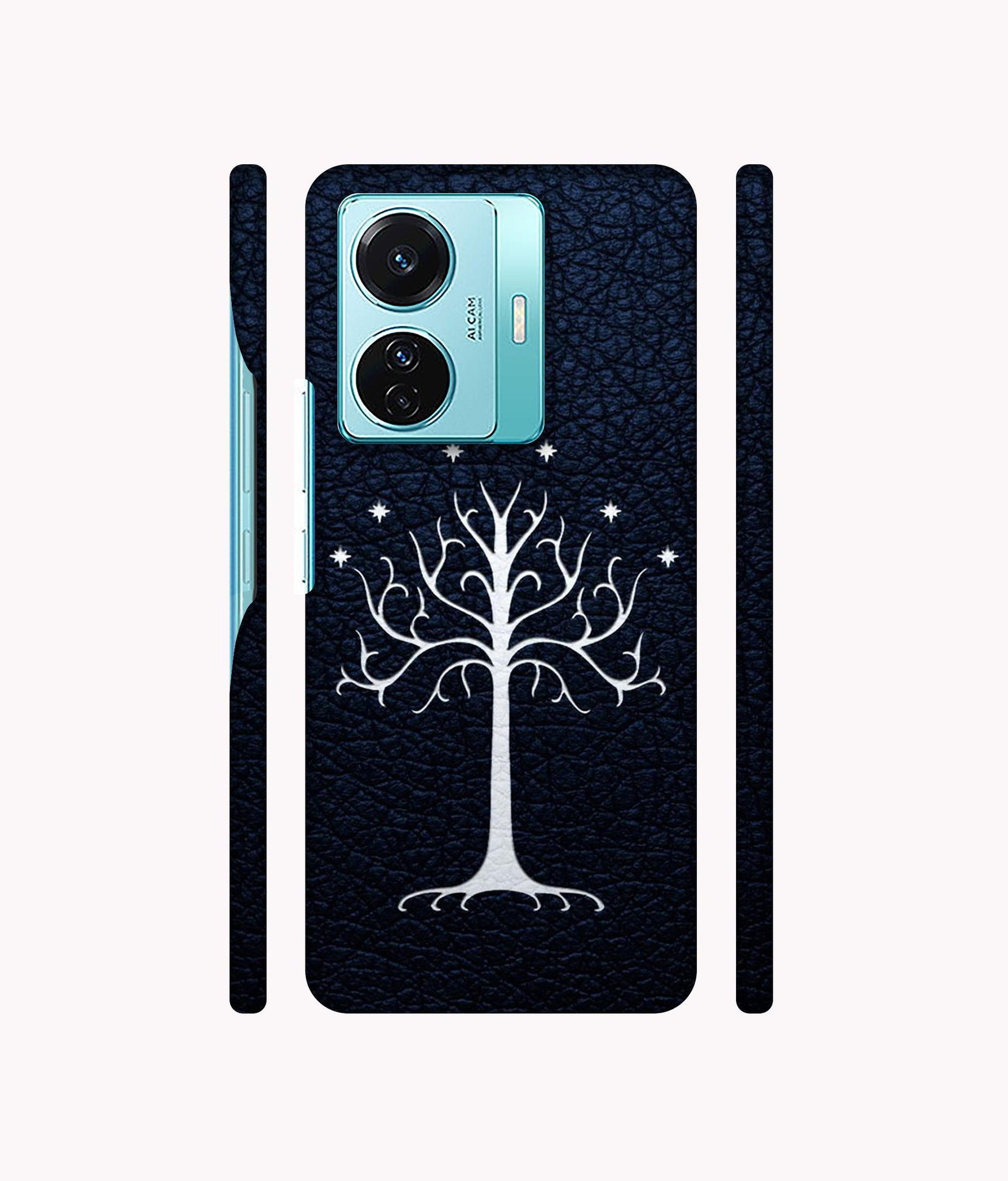 Magic Tree Pattern Designer Hard Back Cover for Vivo T1 Pro 5G