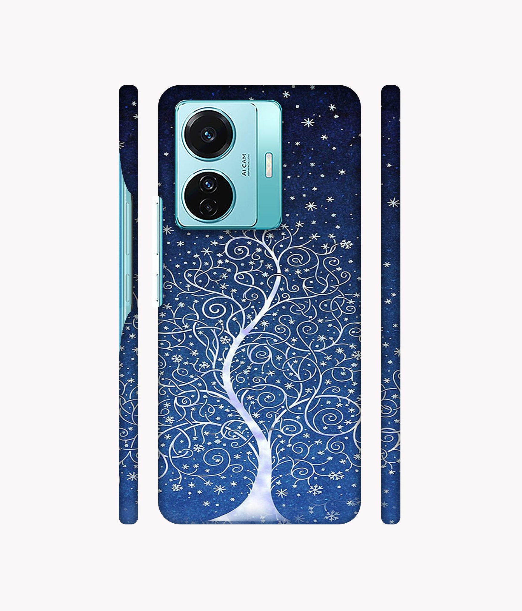 Magic Tree Designer Hard Back Cover for Vivo T1 Pro 5G