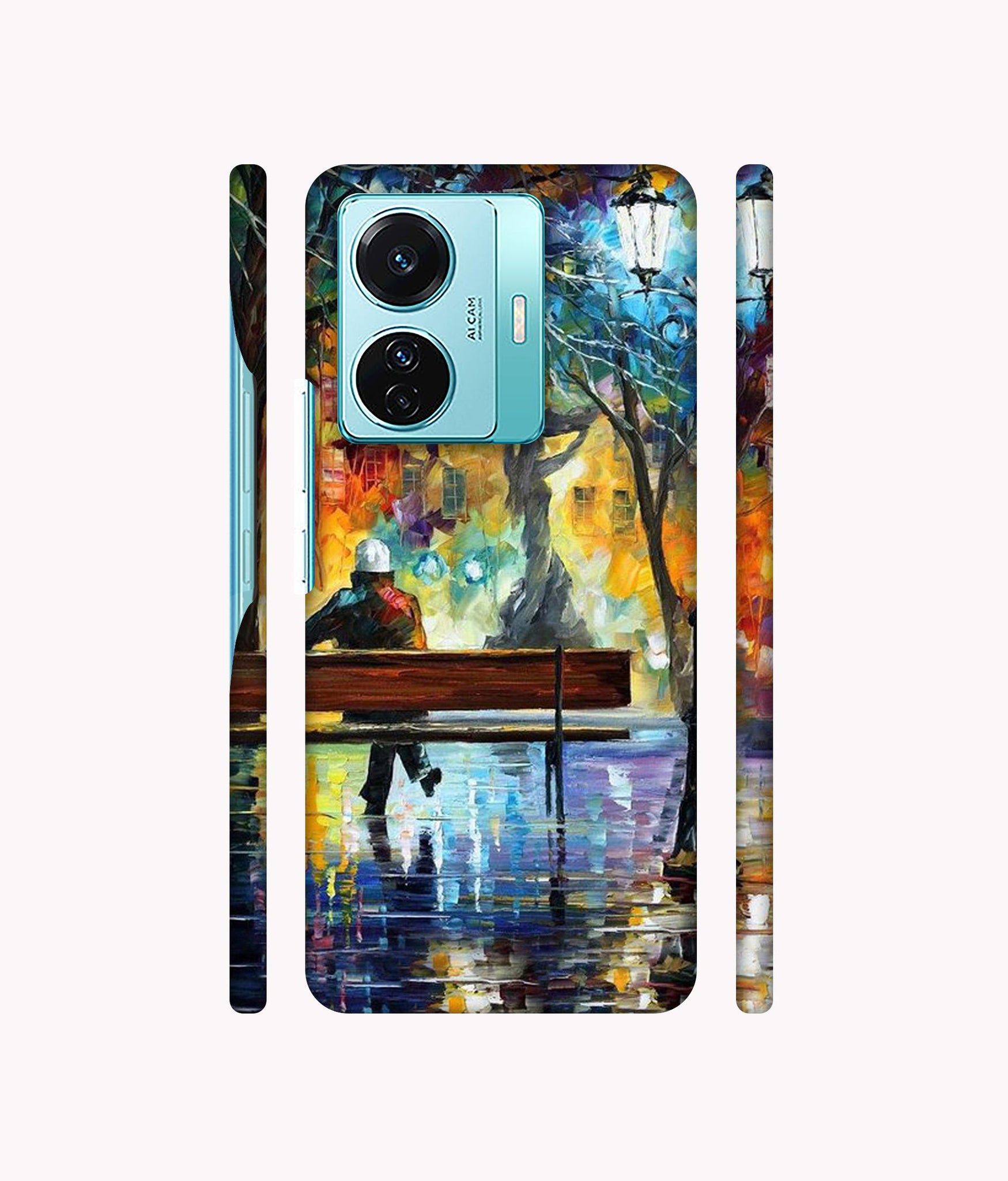 Man Resting Designer Hard Back Cover for Vivo T1 Pro 5G