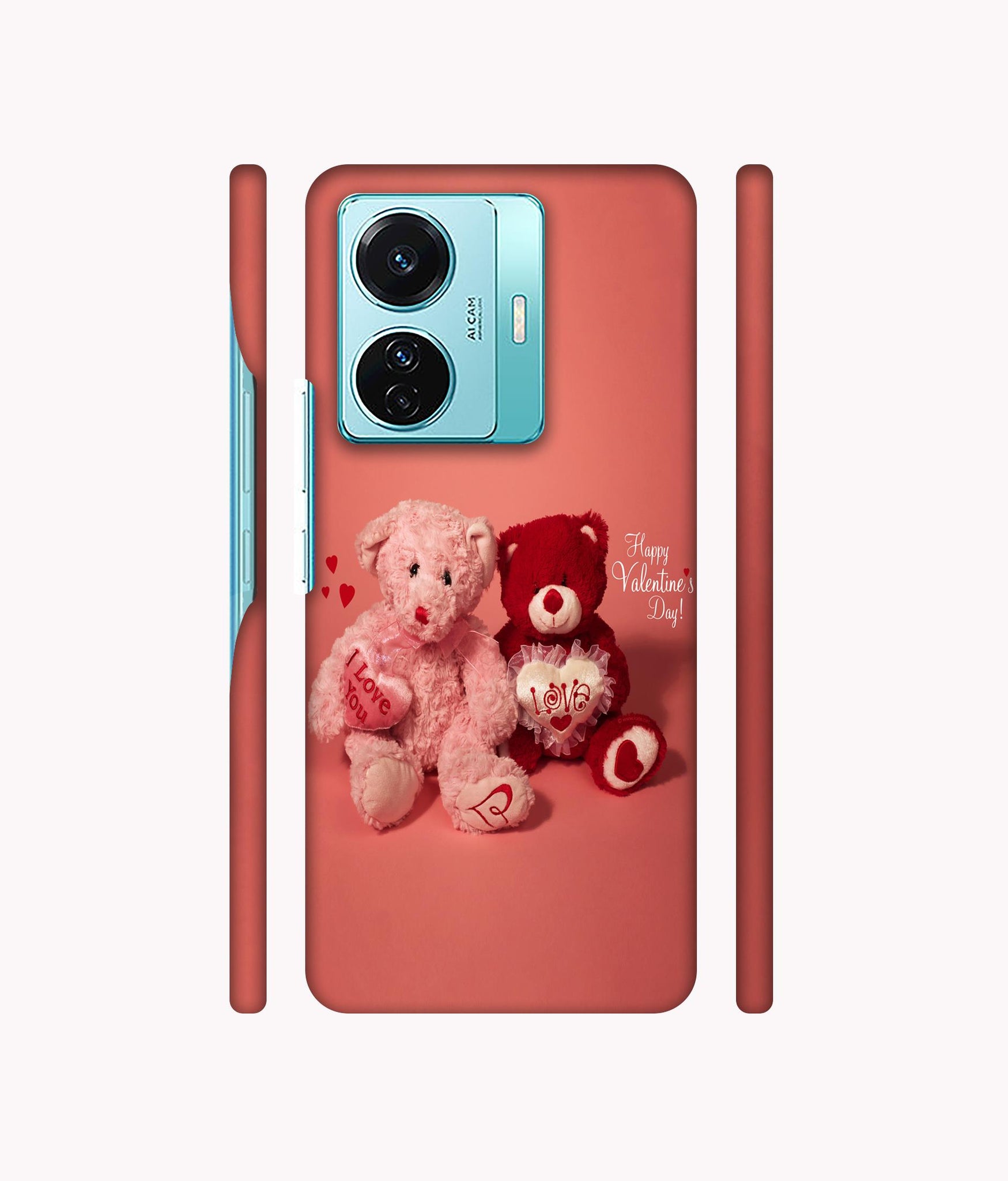 Valentine Day Designer Hard Back Cover for Vivo T1 Pro 5G