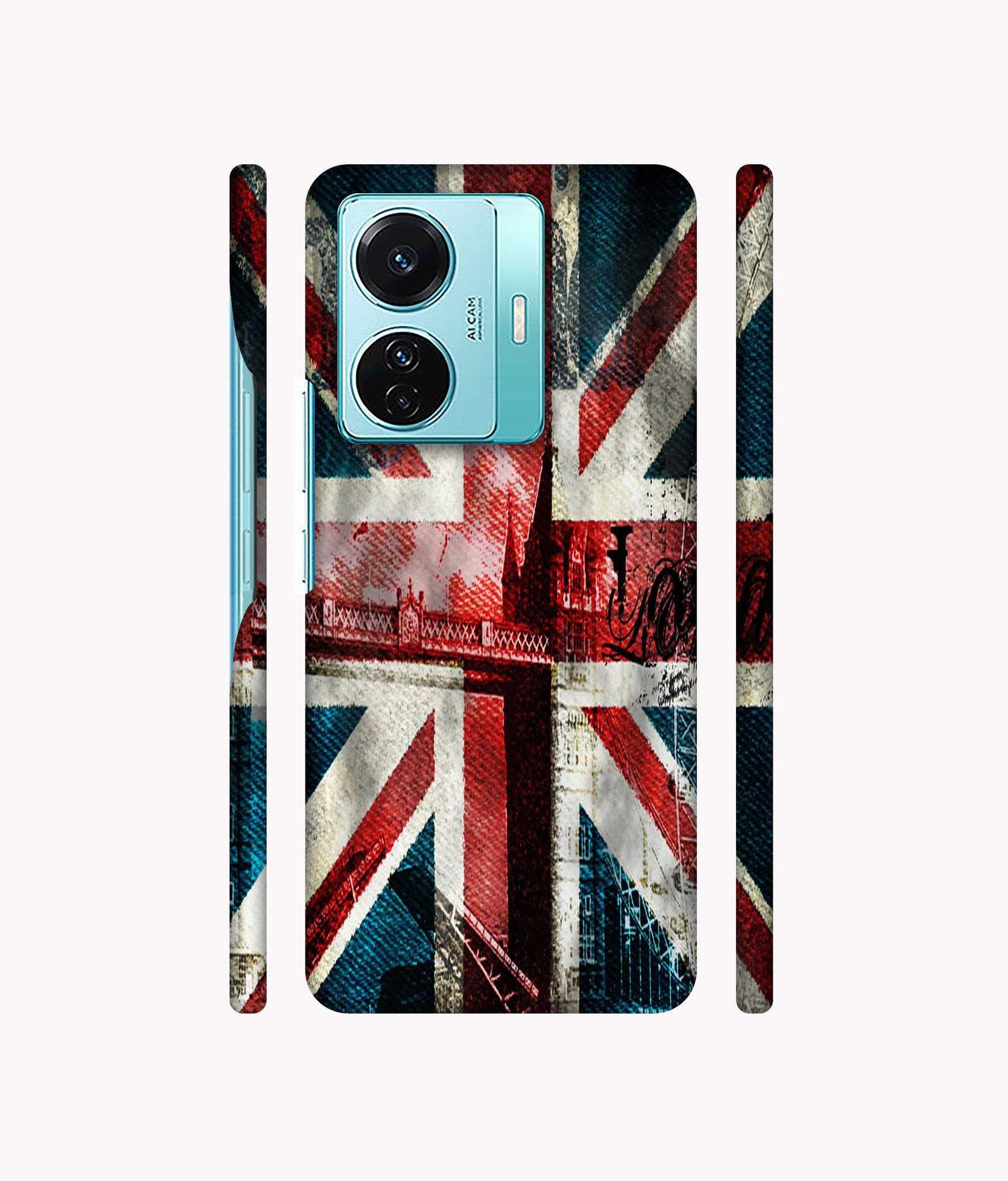 Music Men Designer Hard Back Cover for Vivo T1 Pro 5G