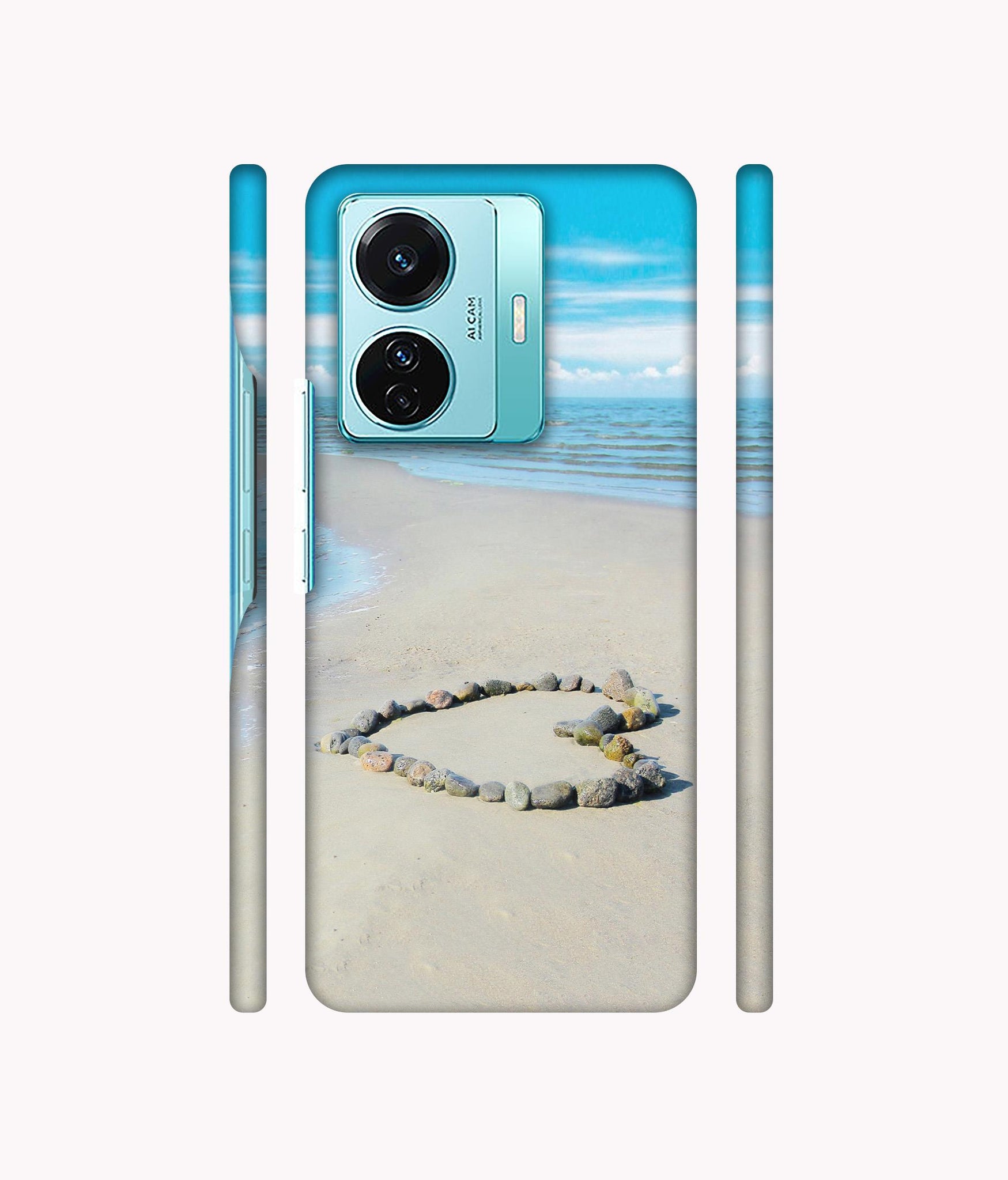 Stone Love Designer Hard Back Cover for Vivo T1 Pro 5G