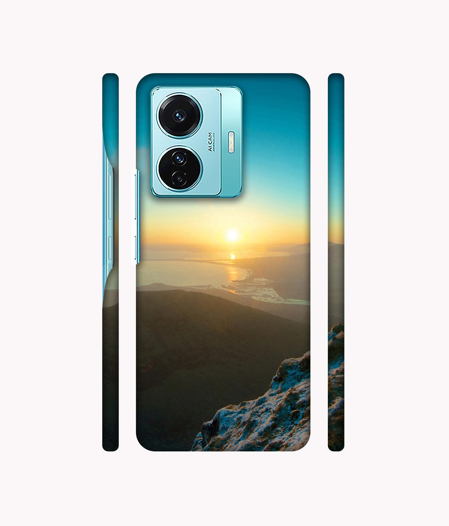 Senset Designer Hard Back Cover for Vivo T1 Pro 5G