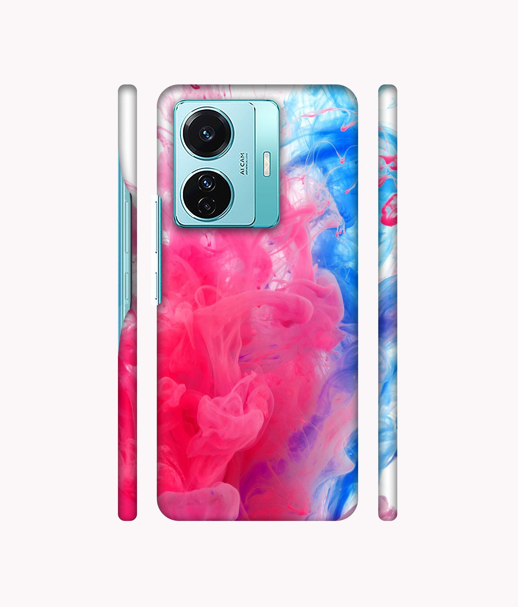 Fractal Paint Designer Hard Back Cover for Vivo T1 Pro 5G
