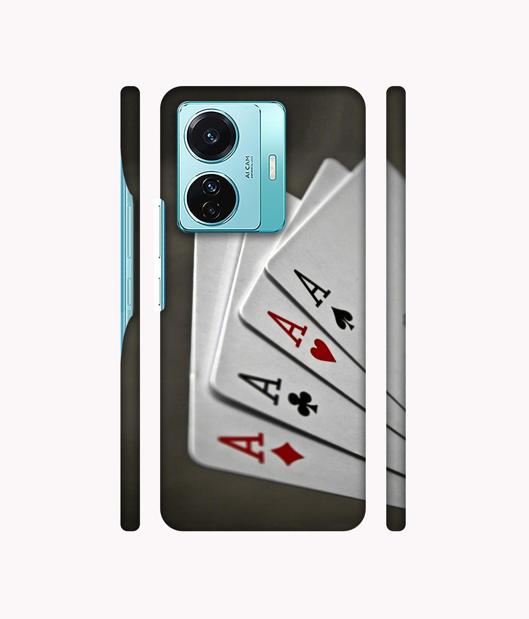 Ace Cards Designer Hard Back Cover for Vivo T1 Pro 5G