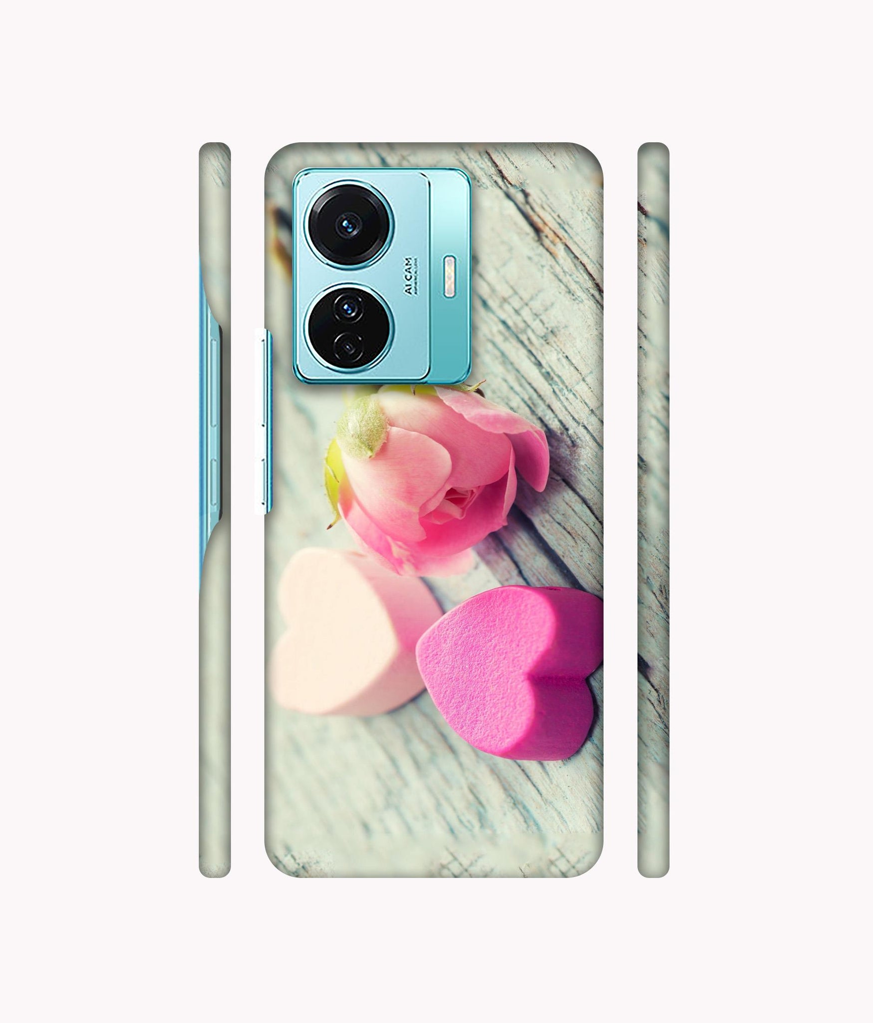 Tenderness Designer Hard Back Cover for Vivo T1 Pro 5G