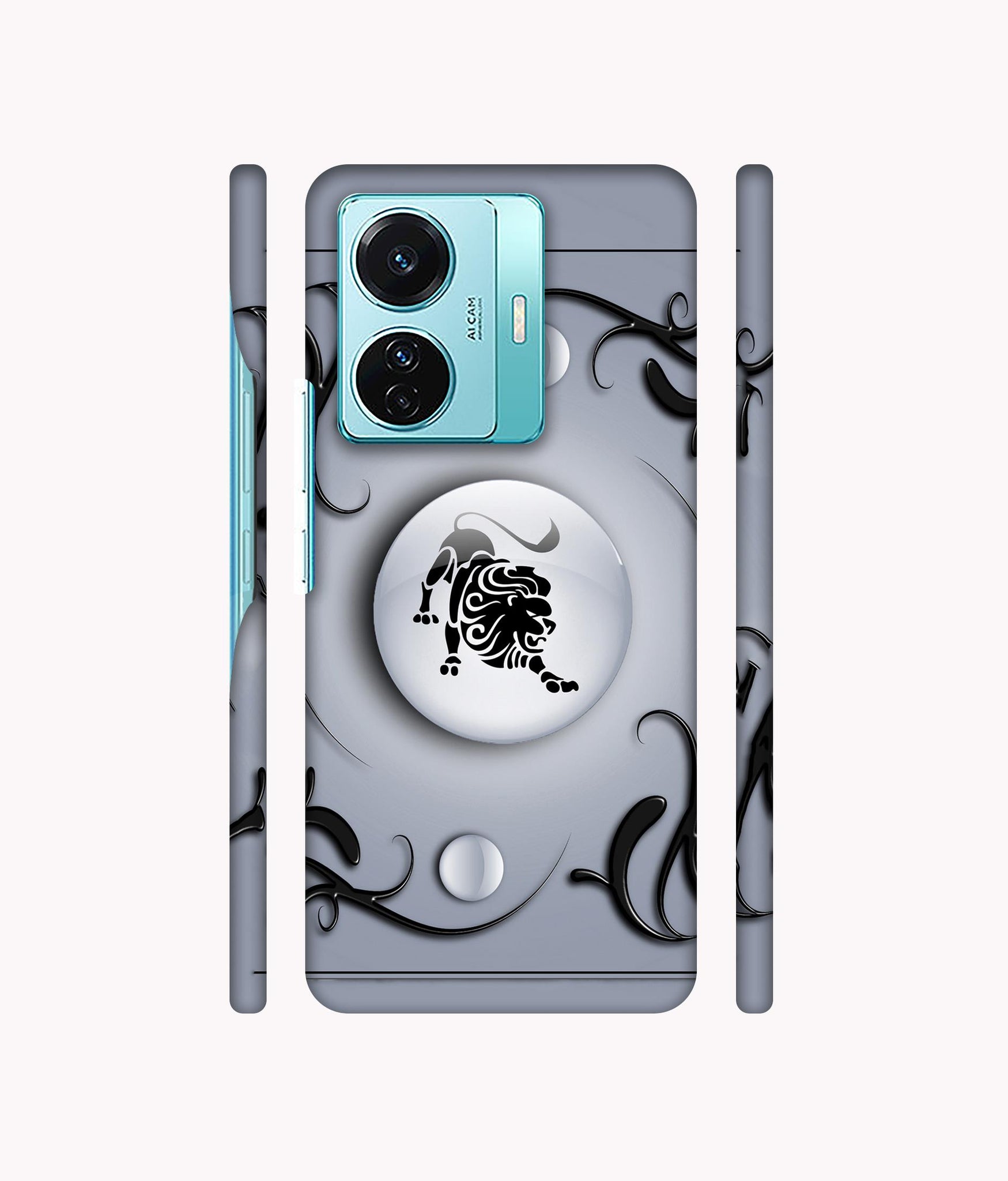 Leo Designer Hard Back Cover for Vivo T1 Pro 5G