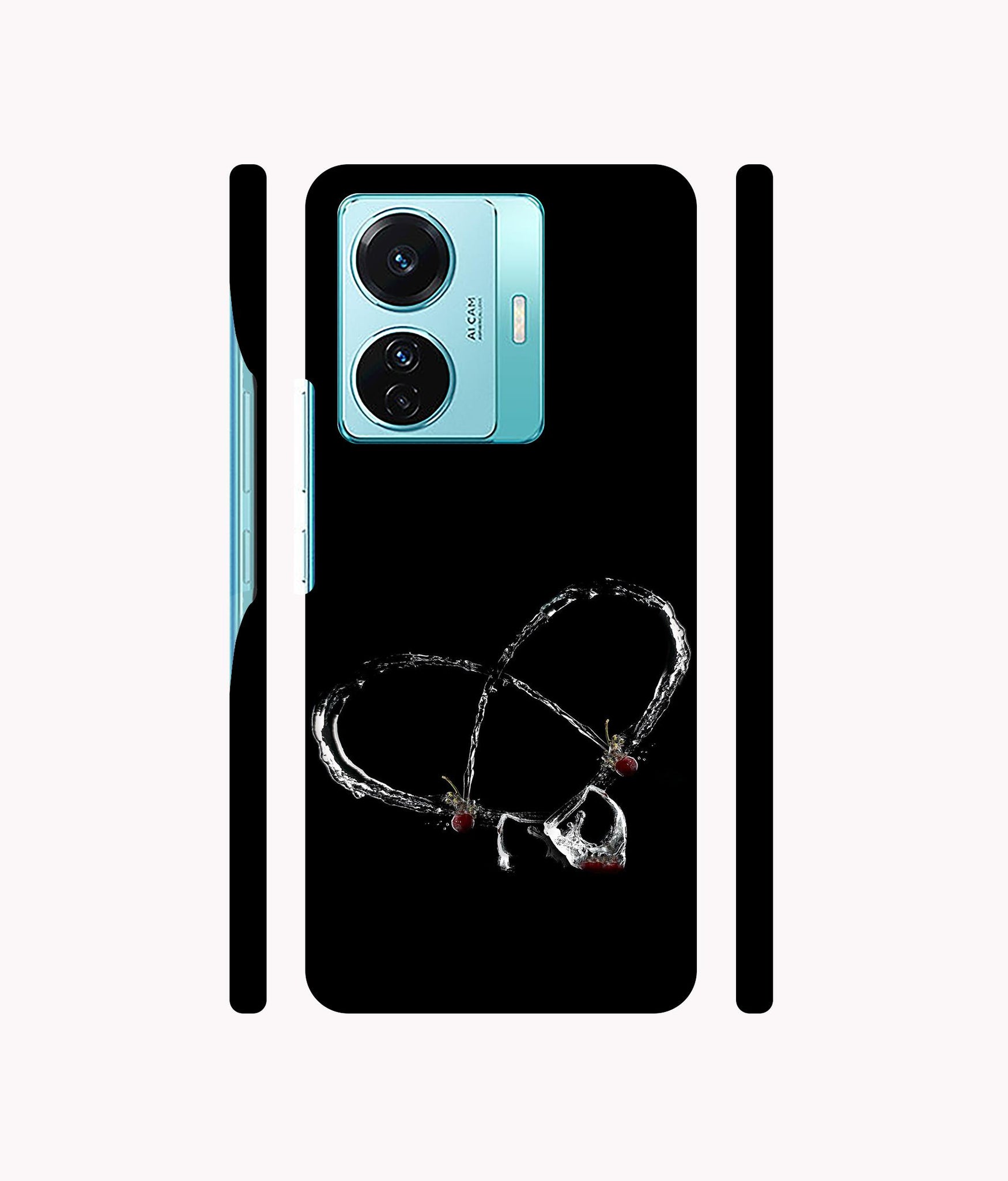 Heart Wine Designer Hard Back Cover for Vivo T1 Pro 5G