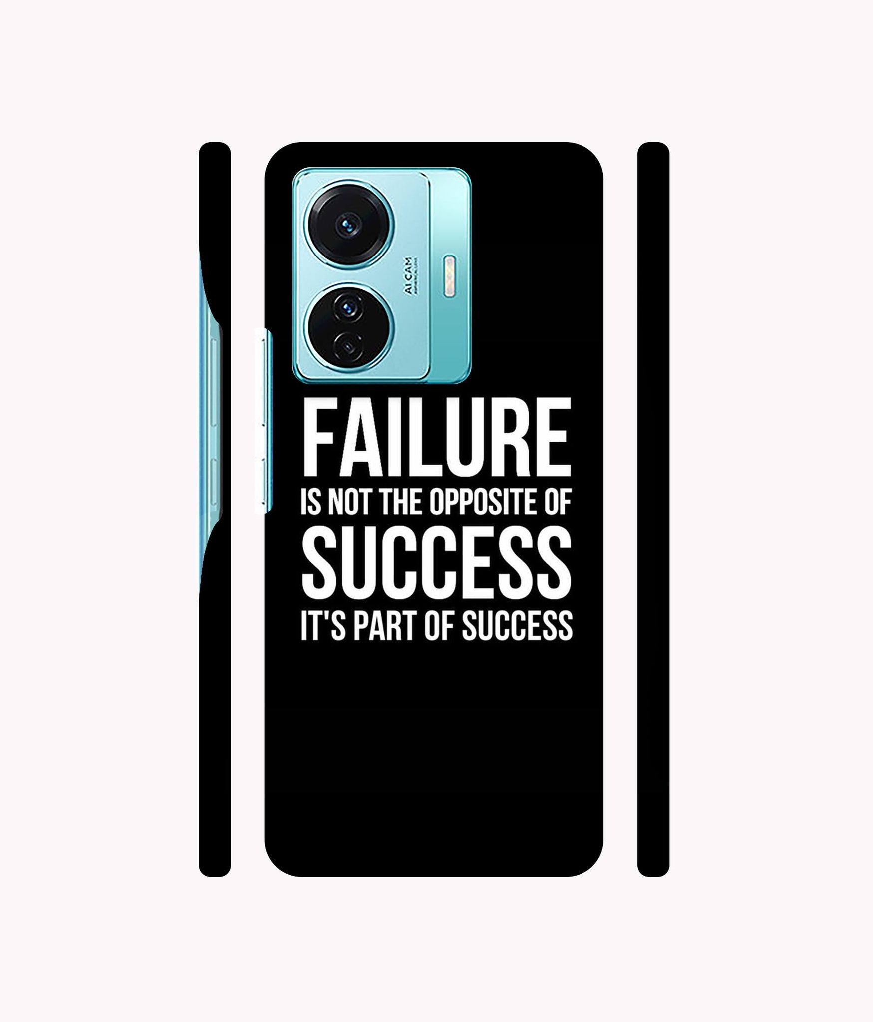 Motivational Quote Designer Hard Back Cover for Vivo T1 Pro 5G