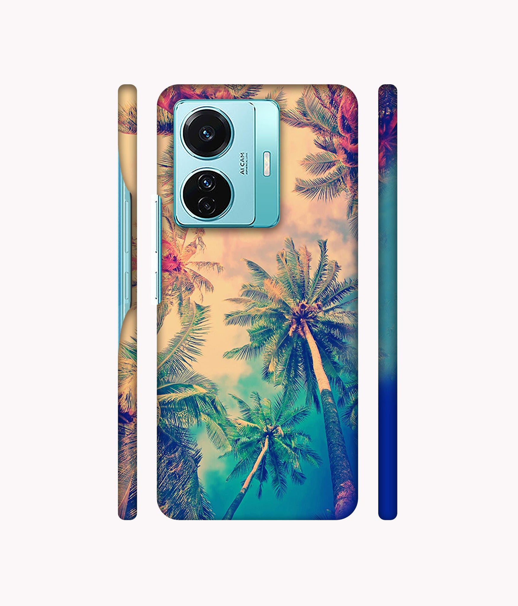 Trees Designer Hard Back Cover for Vivo T1 Pro 5G