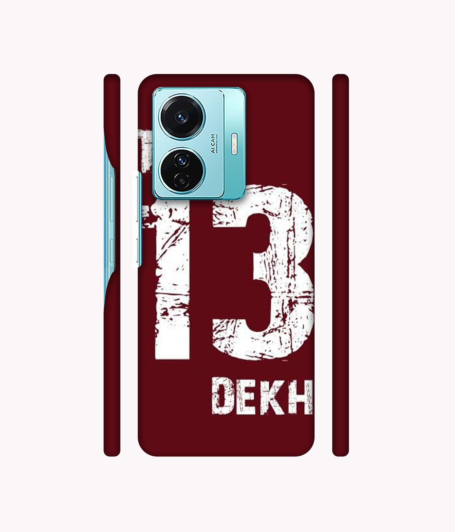 Tu 13 Dekh Designer Hard Back Cover for Vivo T1 Pro 5G