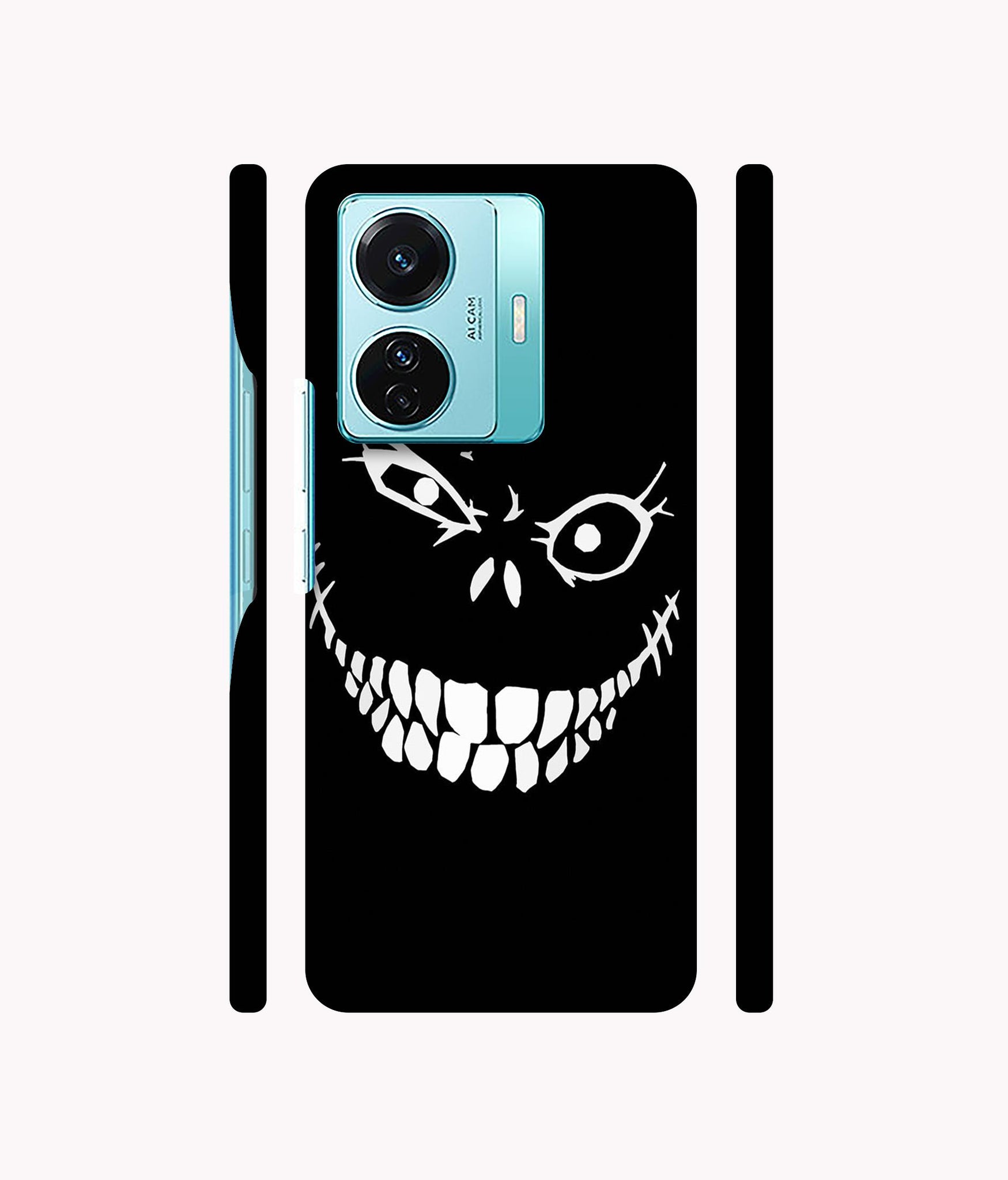 Face of Fear Designer Hard Back Cover for Vivo T1 Pro 5G
