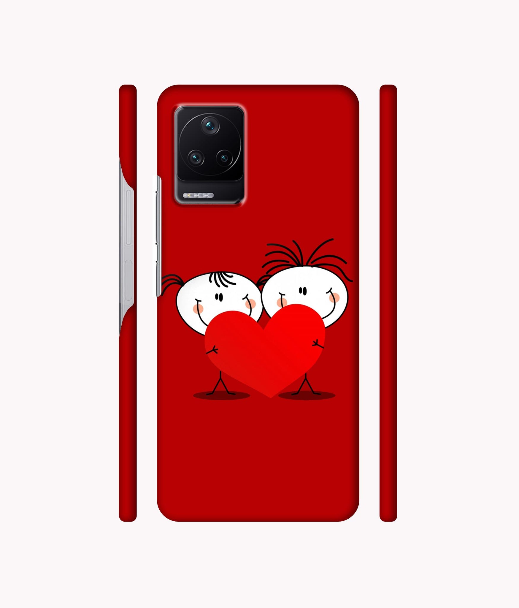 Valentines Day Designer Hard Back Cover for Poco F4 5G / Mi Redmi K40S 5G