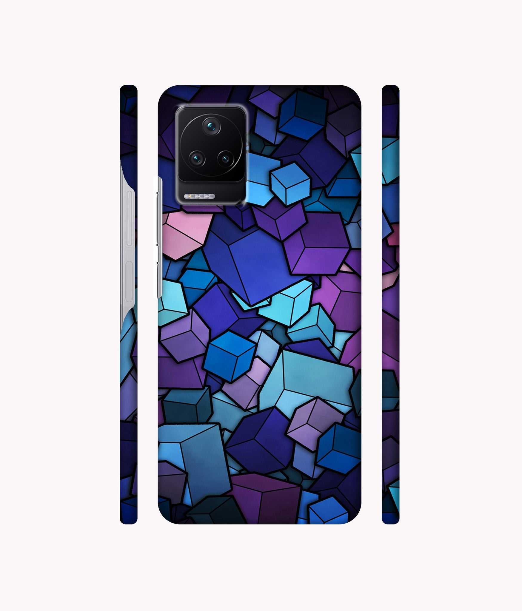 Color Box Designer Hard Back Cover for Poco F4 5G / Mi Redmi K40S 5G