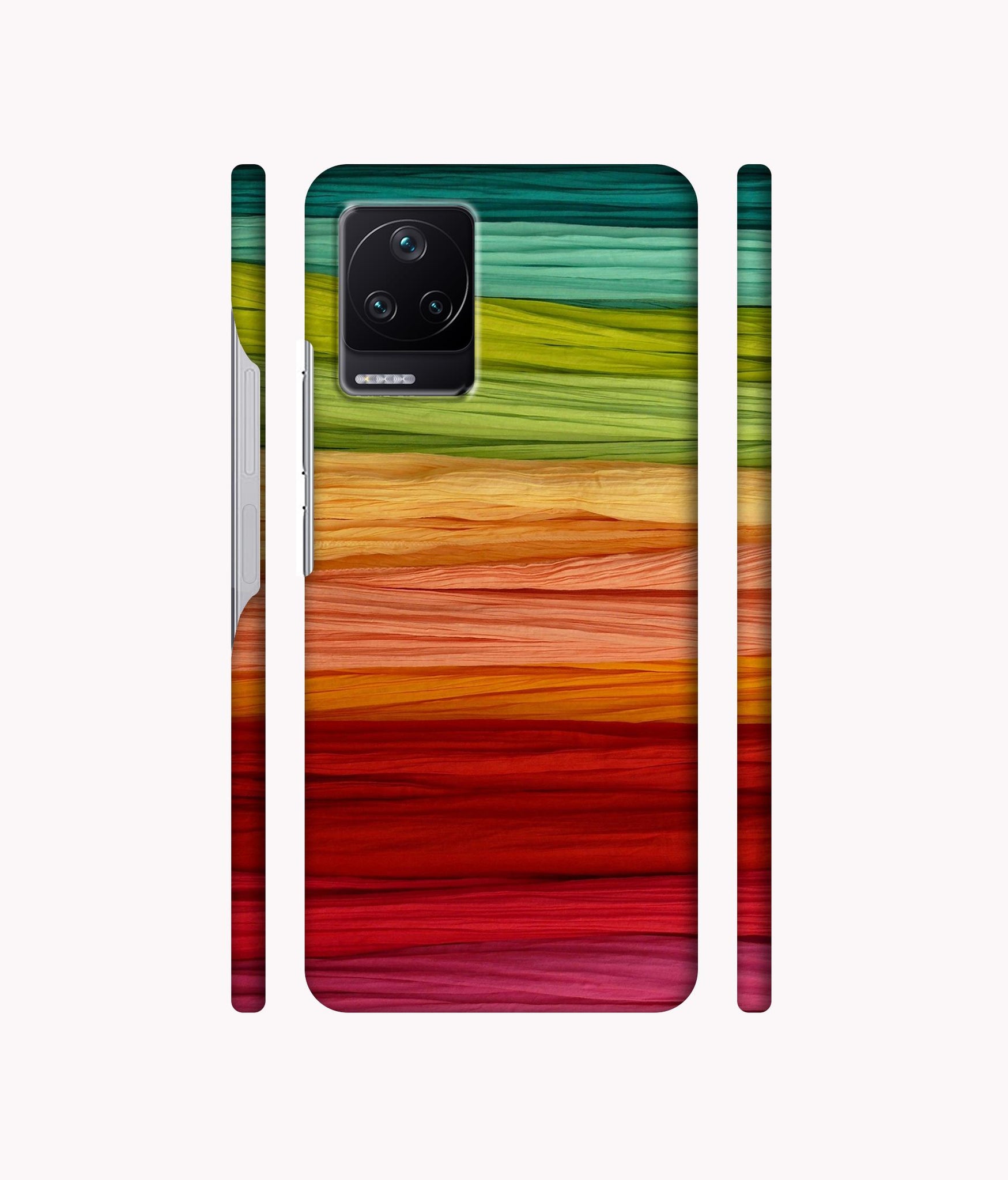 Colorful Thread Designer Hard Back Cover for Poco F4 5G / Mi Redmi K40S 5G