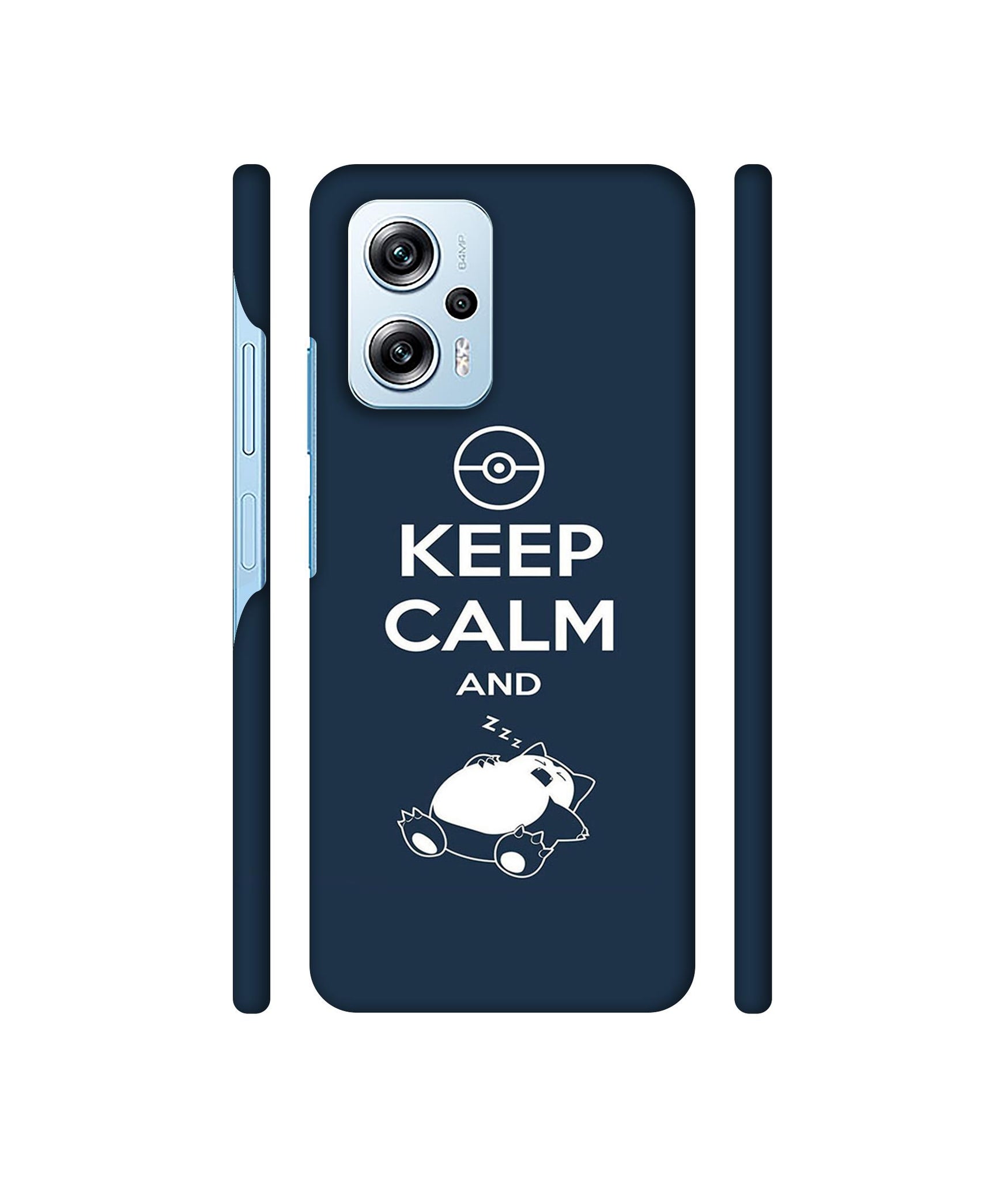Sleep Pattern Designer Hard Back Cover for Mi Redmi Note 11T Pro 5G / Poco X4 GT 5G