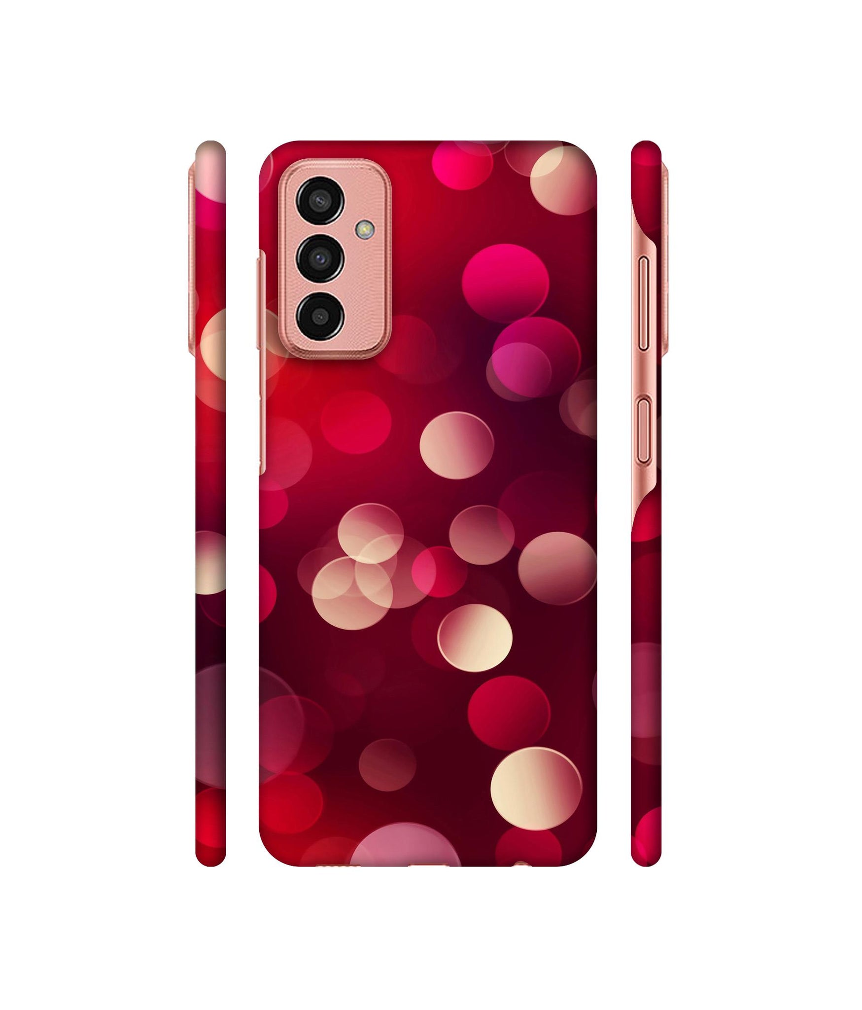 3D Circles Designer Hard Back Cover for Samsung Galaxy M13 4G