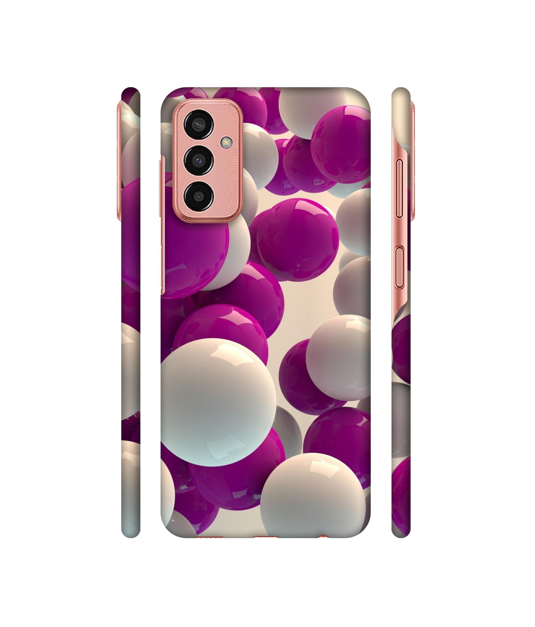 3D Balloons Designer Hard Back Cover for Samsung Galaxy M13 4G