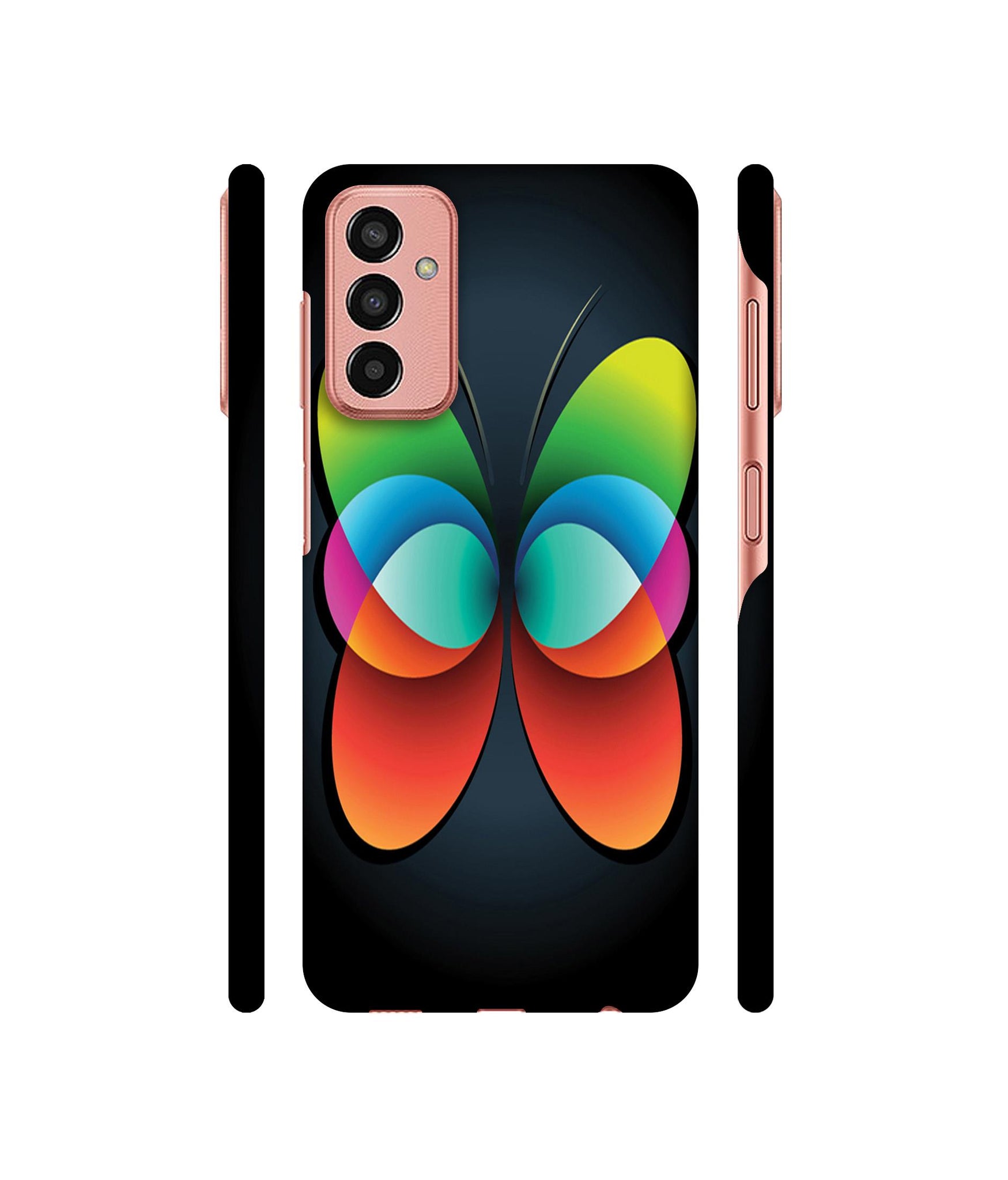 Colourfull Butterfly Designer Hard Back Cover for Samsung Galaxy M13 4G