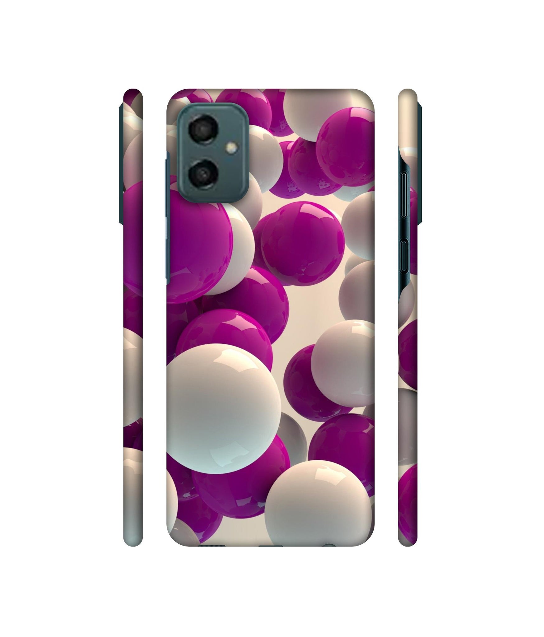 3D Balloons Designer Hard Back Cover for Samsung Galaxy M13 5G